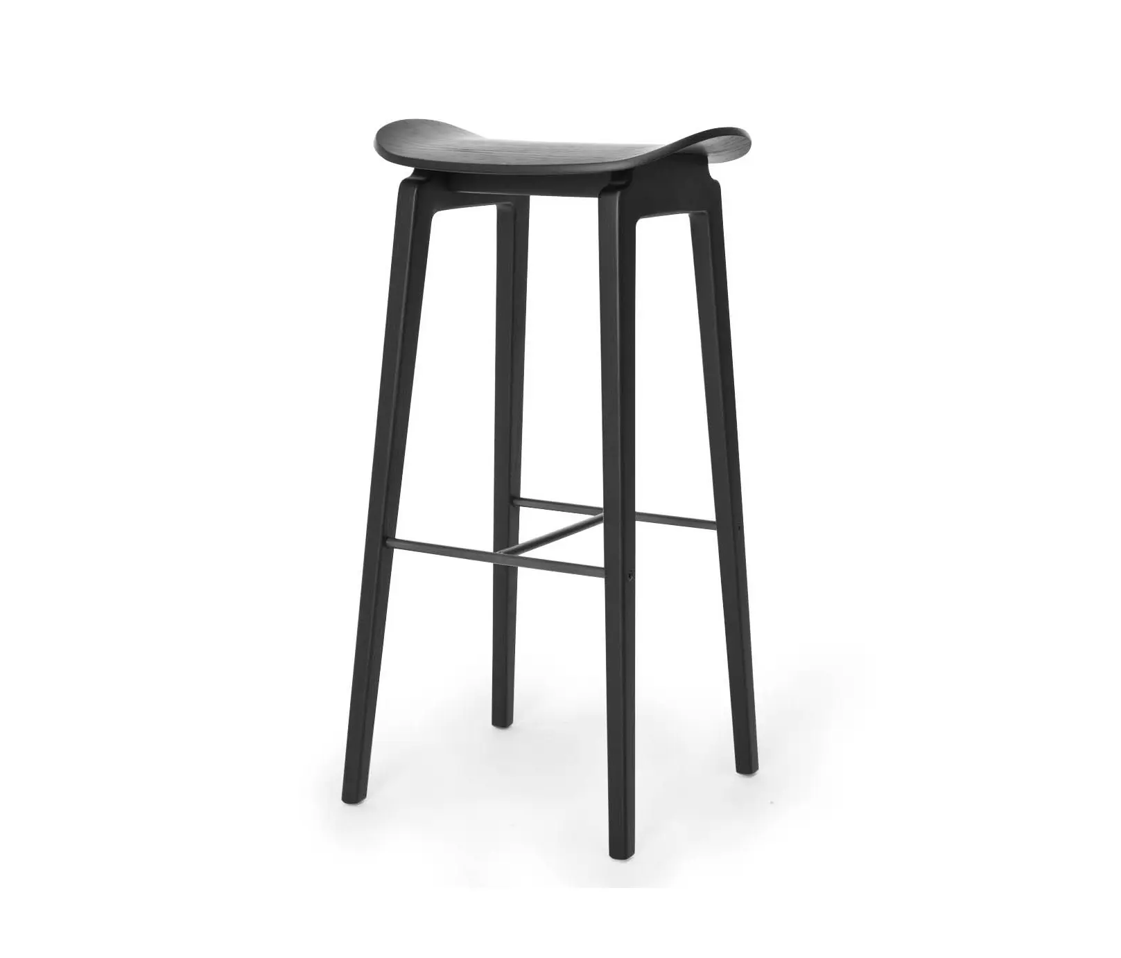 NORR11 - NY11 Bar Chair, Black: High 75 cm