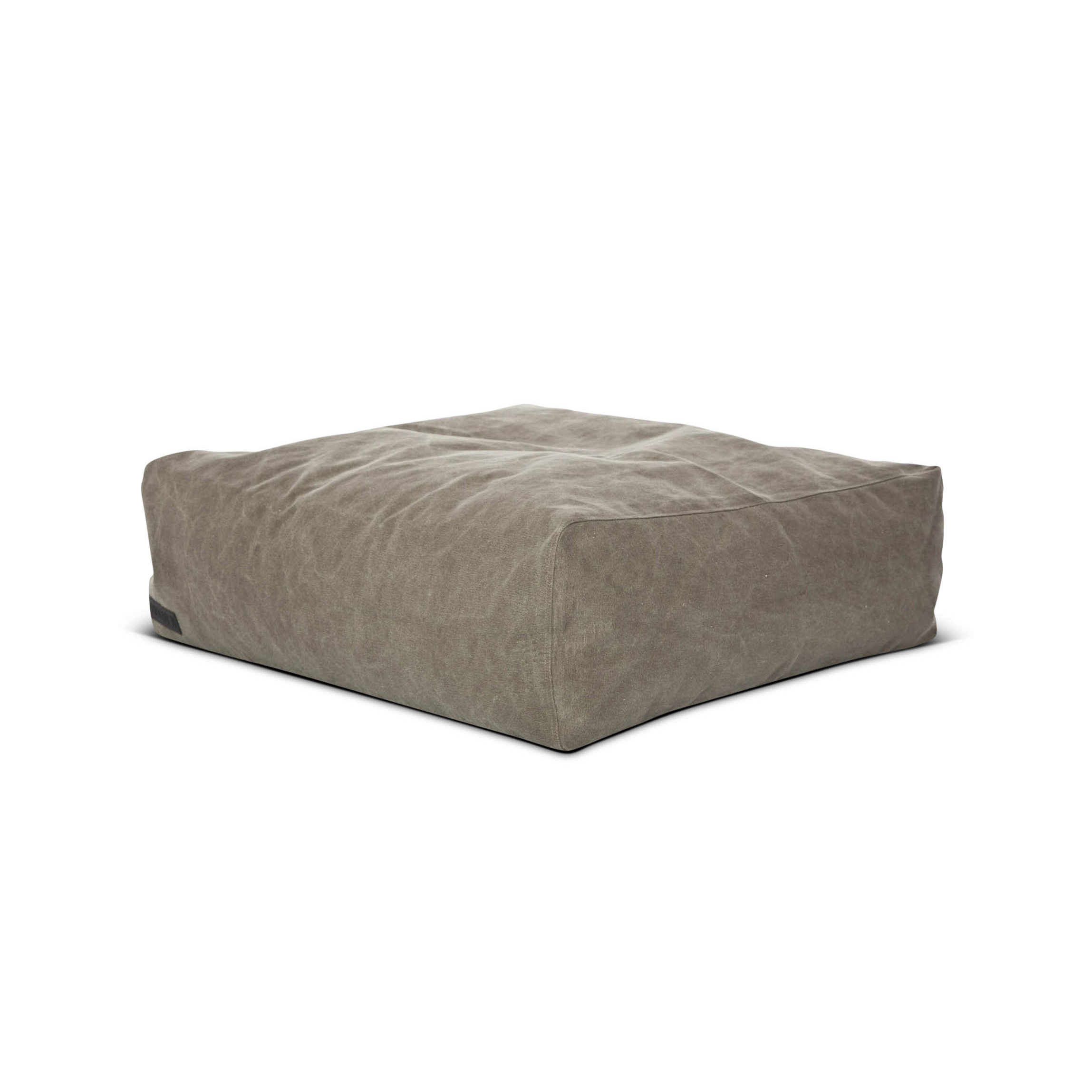 Club Lounge Square - Canvas Dark Green 011