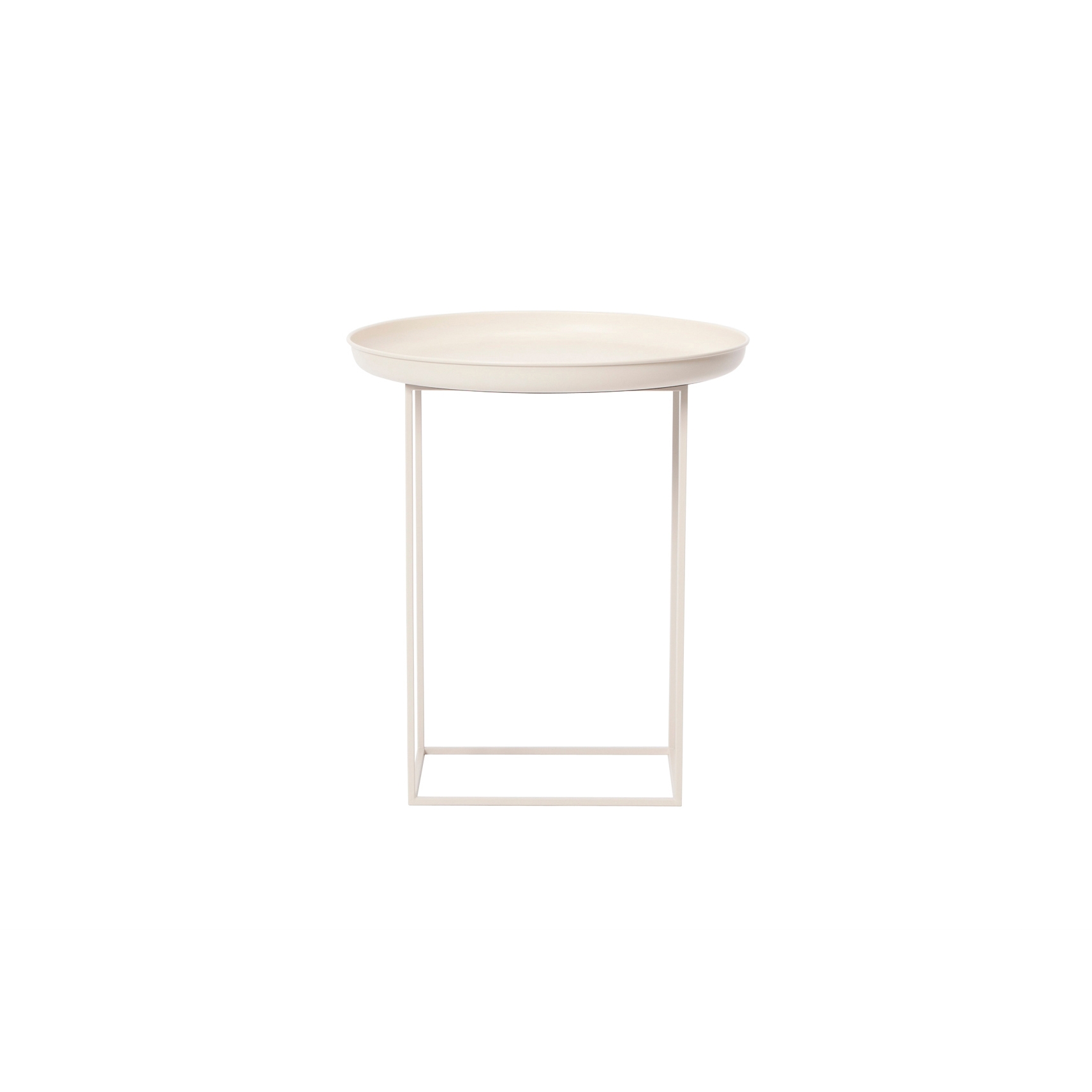 Duke Side Table, Small - Antique White