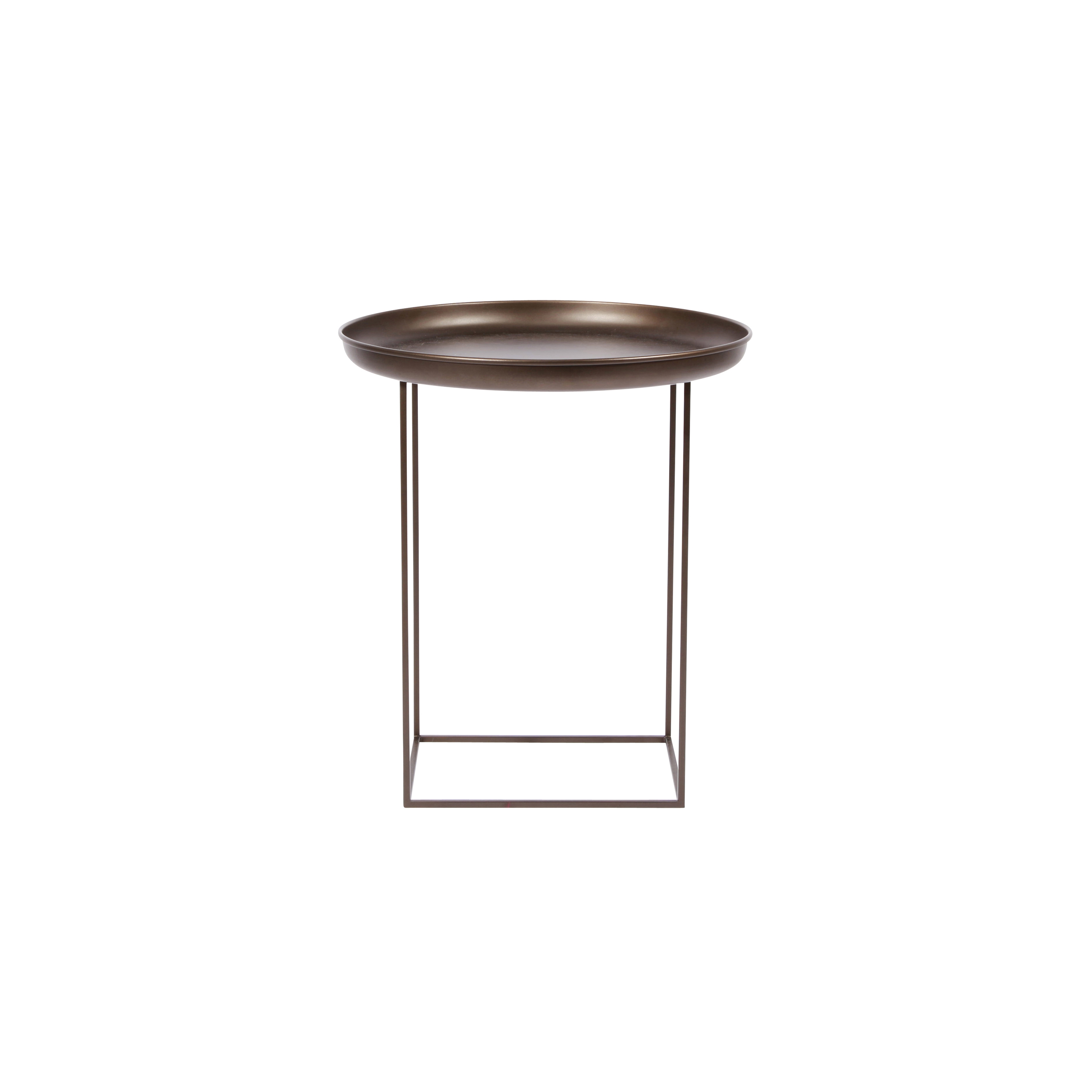 Duke Side Table, Small - Bronze