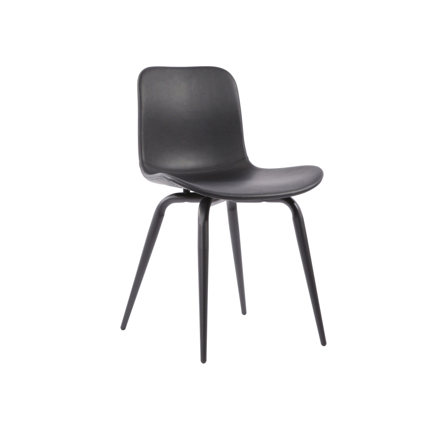 Produkt Langue Avantgarde Dining Chair, Black / Premium Leather Black 41599 des Herstellers NORR11 anzeigen