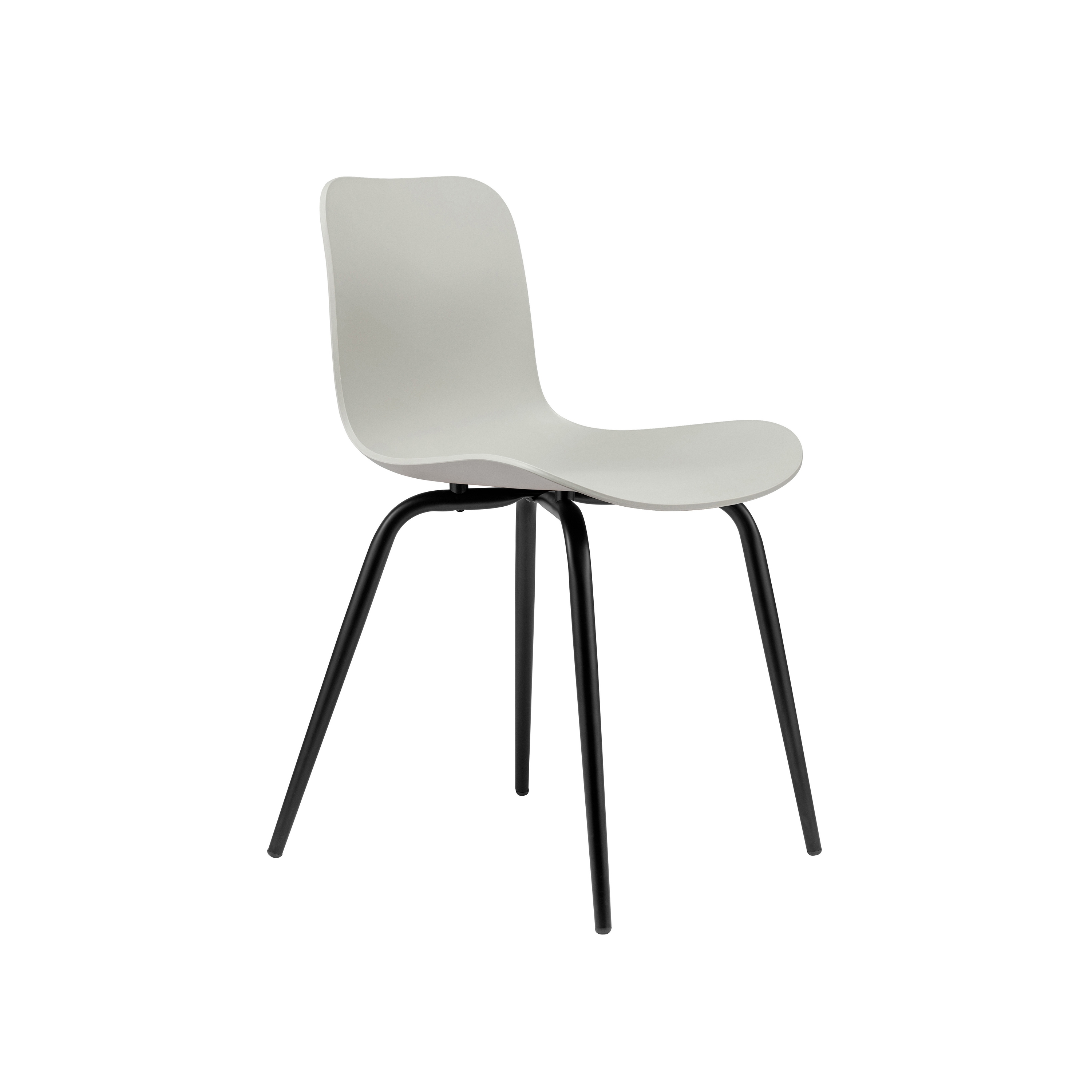 Langue Avantgarde Dining Chair, Black / Flint Grey