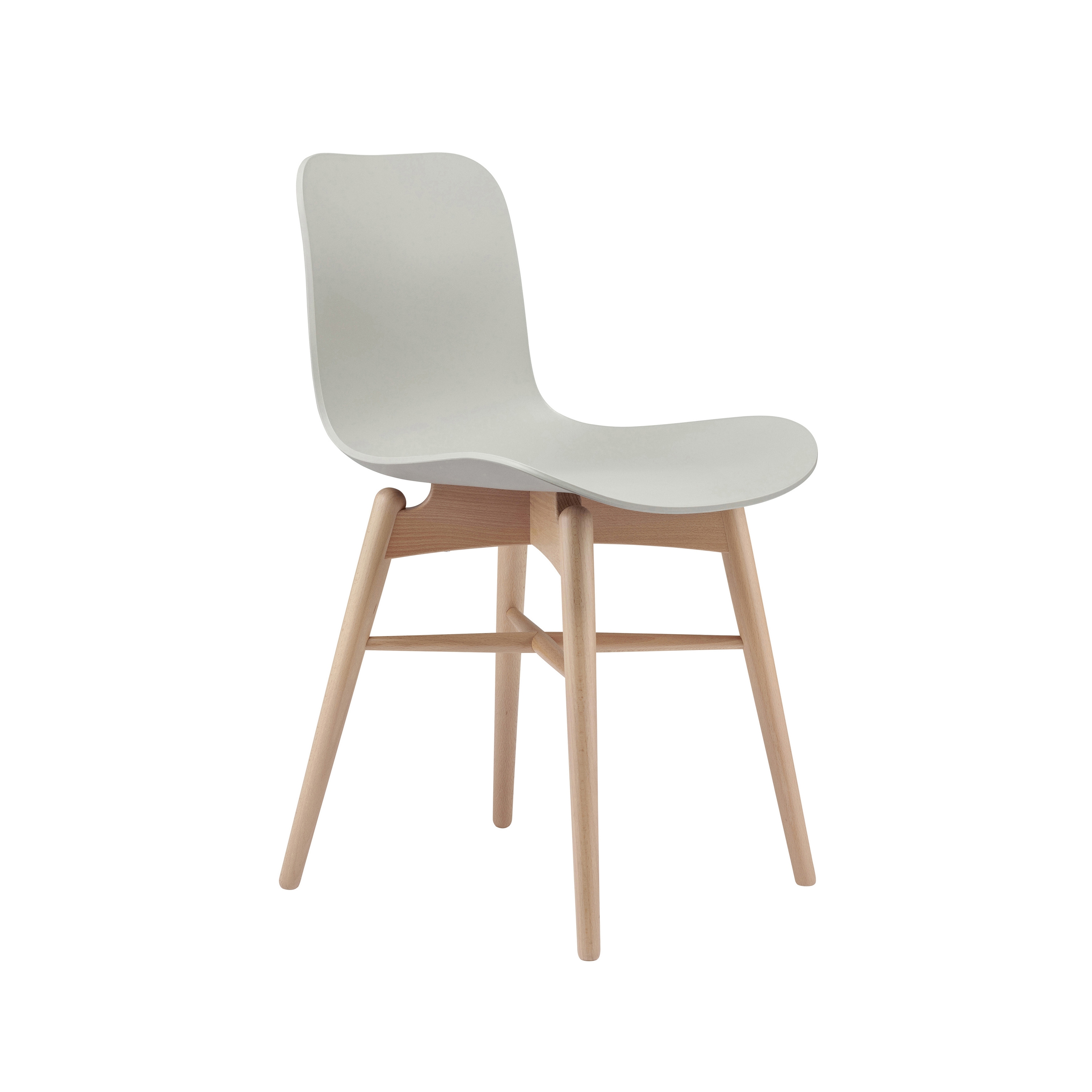 Langue Original Dining Chair, Natural /  Flint Grey