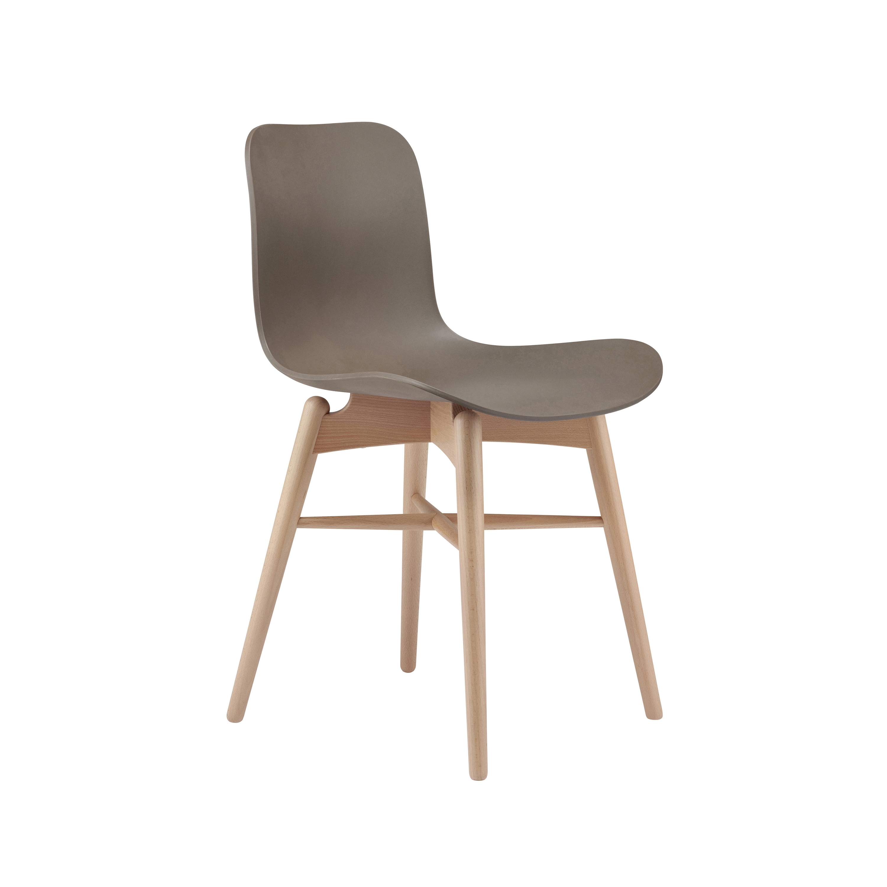 Langue Original Dining Chair, Natural /  Gargoyle Brown