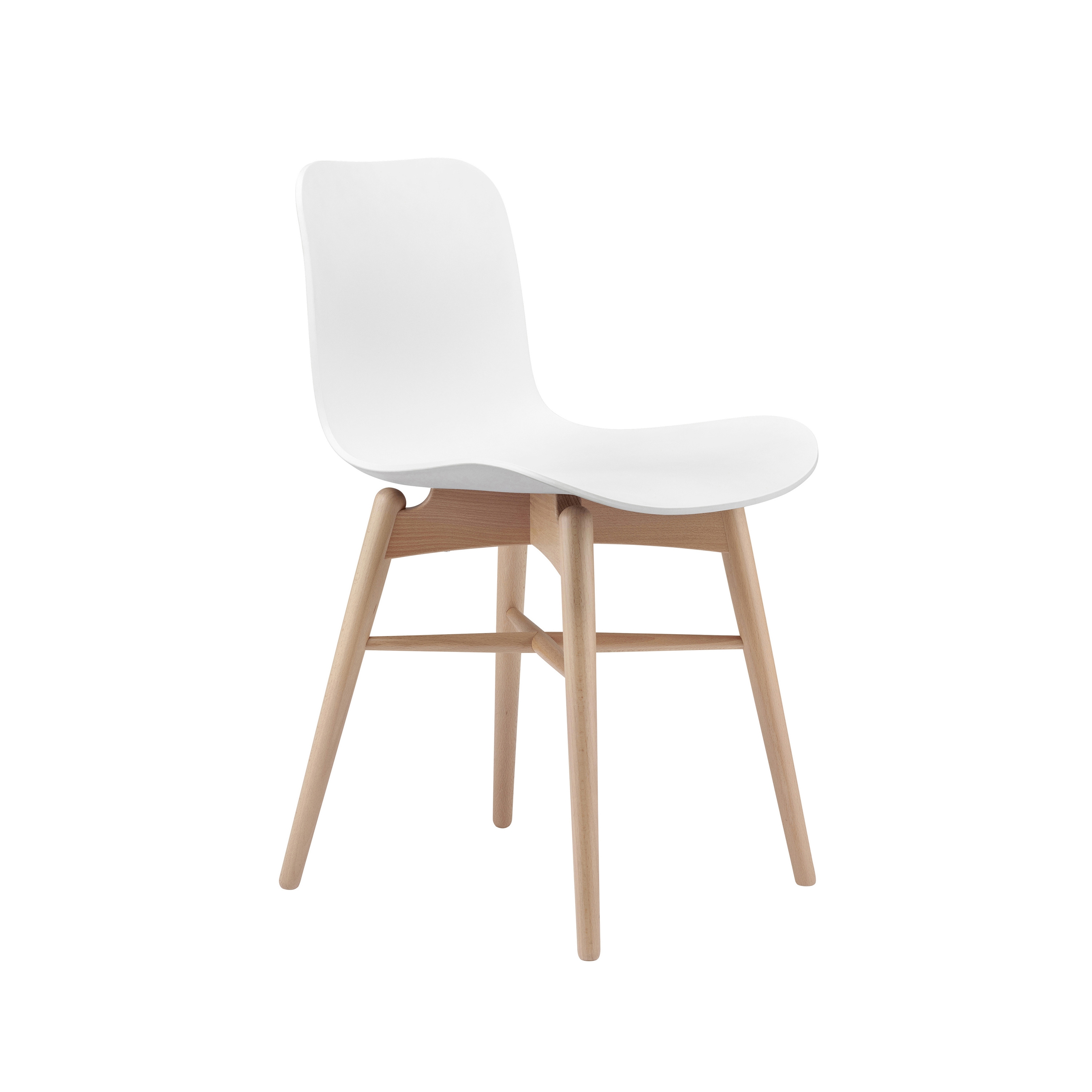 Langue Original Dining Chair, Natural /  Off White