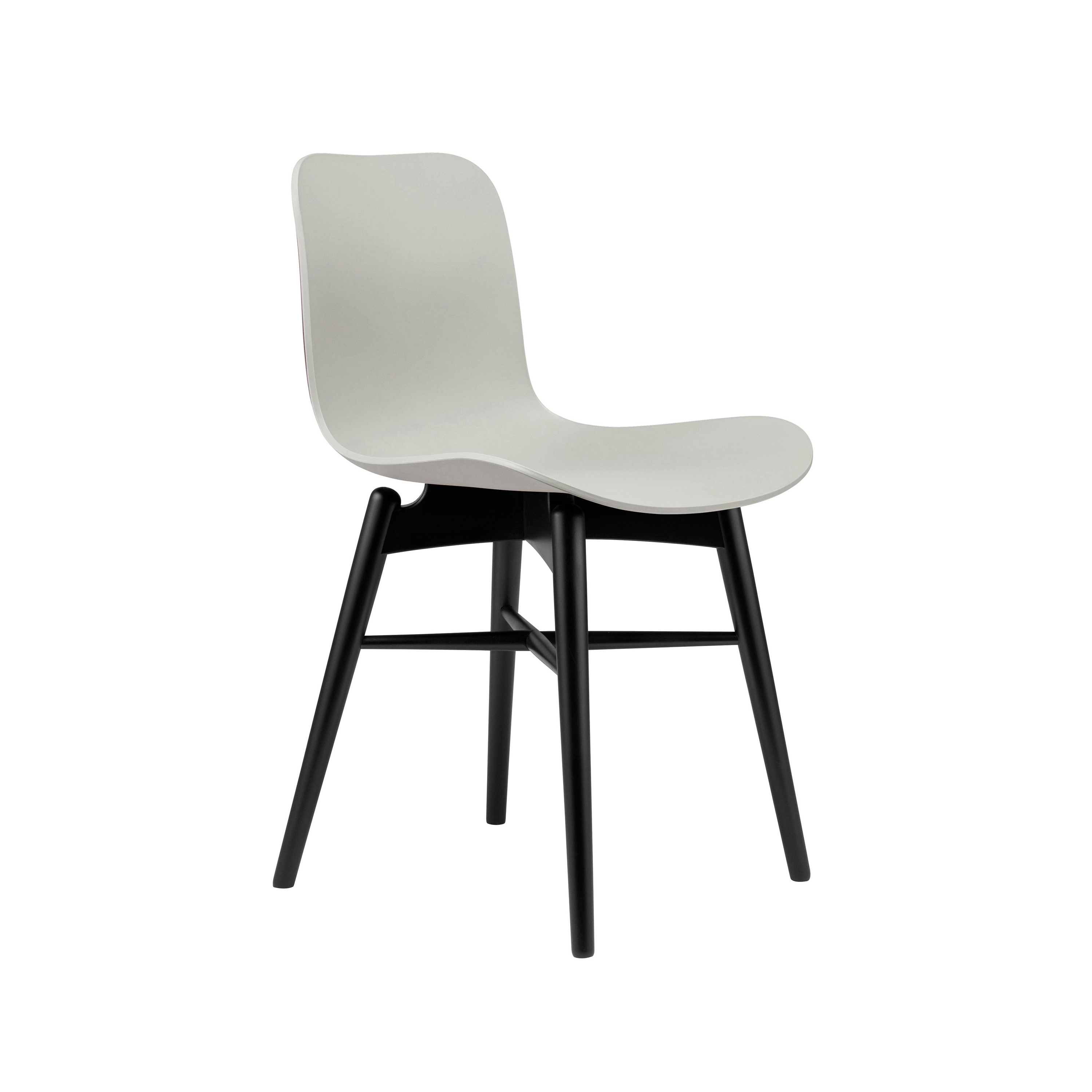 Produkt Langue Original Dining Chair, Black / Flint Grey des Herstellers NORR11 anzeigen