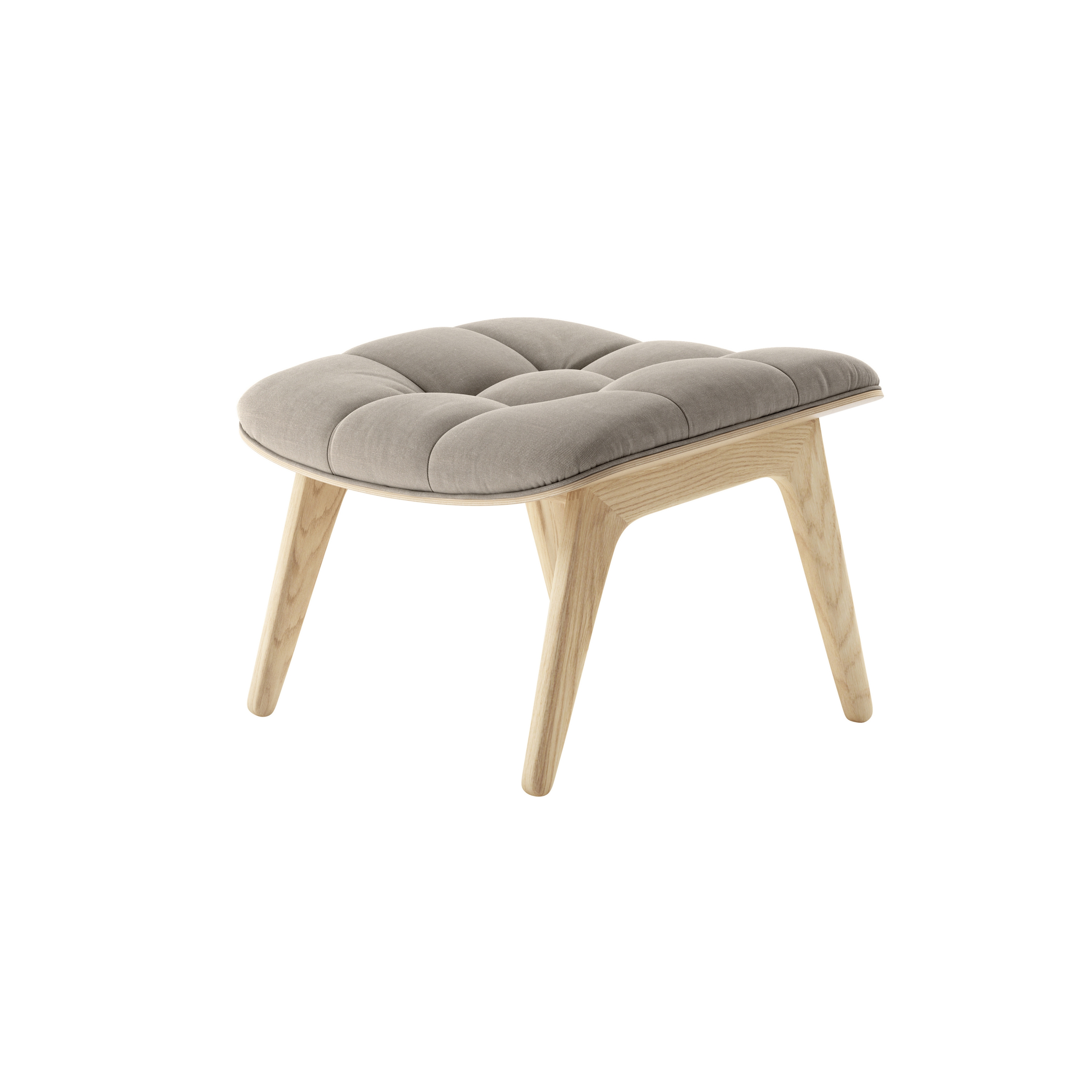 Mostra il prodotto Mammoth Ottoman, Natural / Canvas Washed Beige 05 del produttore NORR11