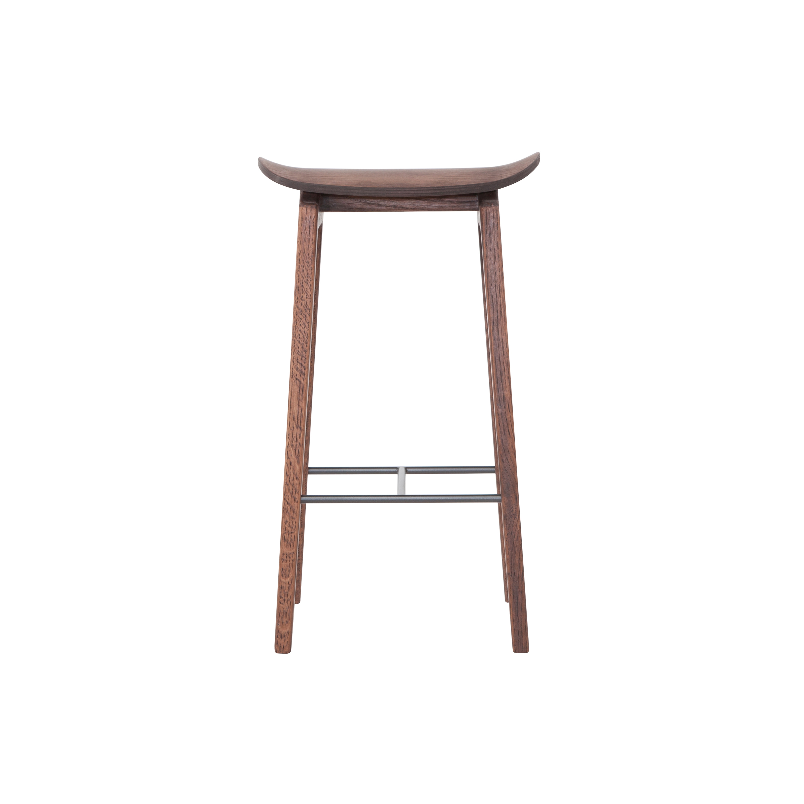 Produkt NY11 Bar Chair, Dark Stained, Low 65 cm des Herstellers NORR11 anzeigen