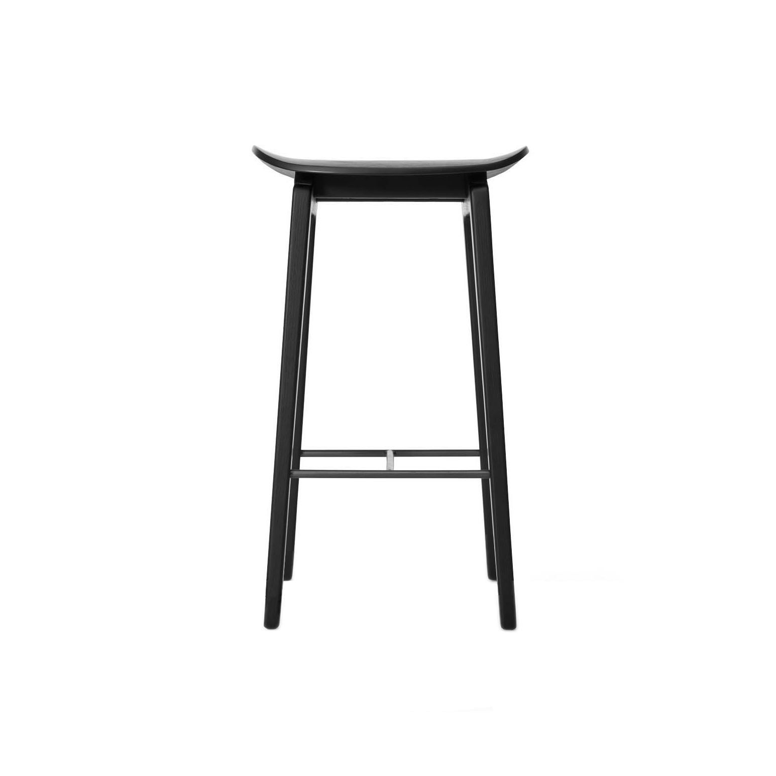 Produkt NY11 Bar Chair, Black: Low 65 cm des Herstellers NORR11 anzeigen