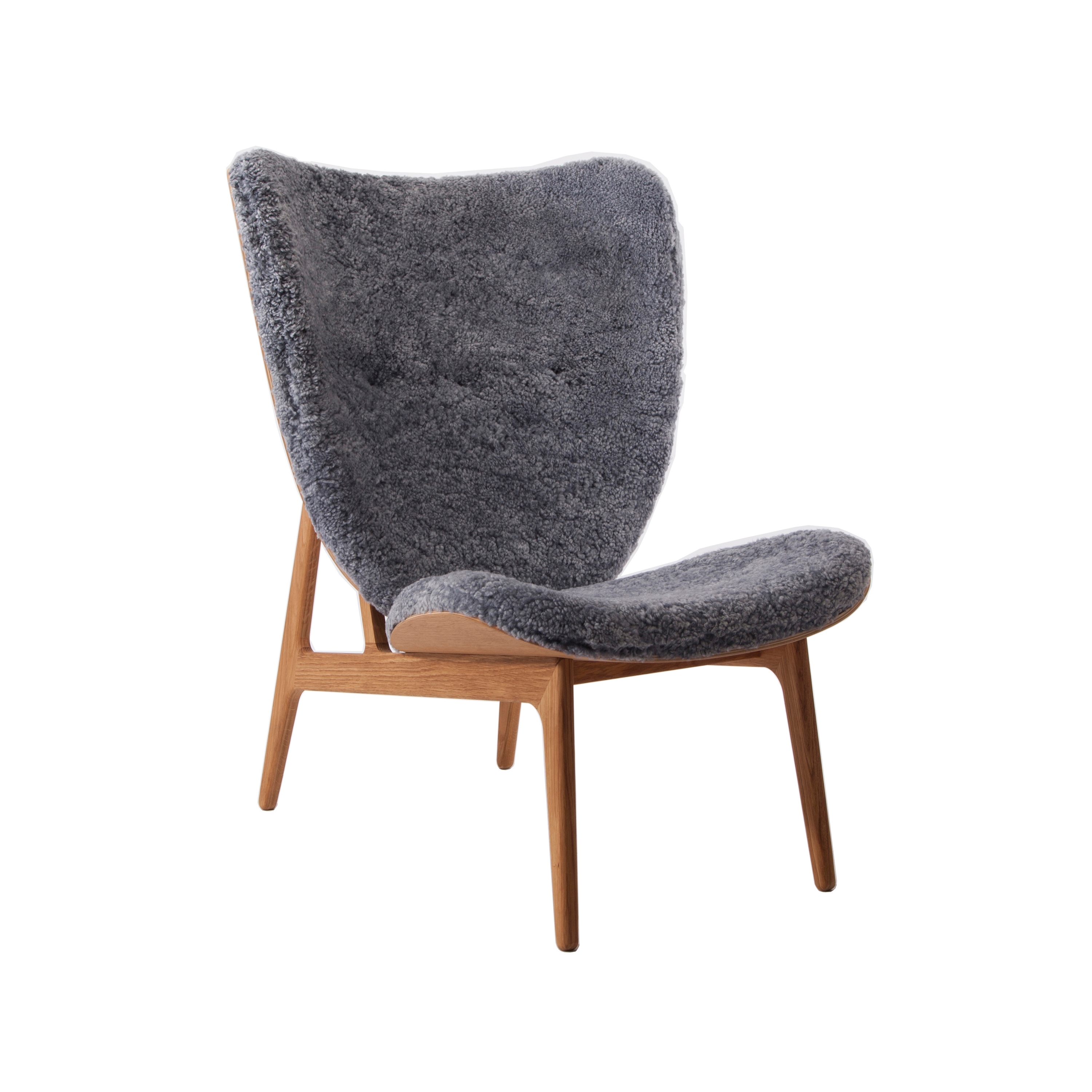 Mostra il prodotto Elephant Chair, Natural / Sheepskin: Graphite del produttore NORR11