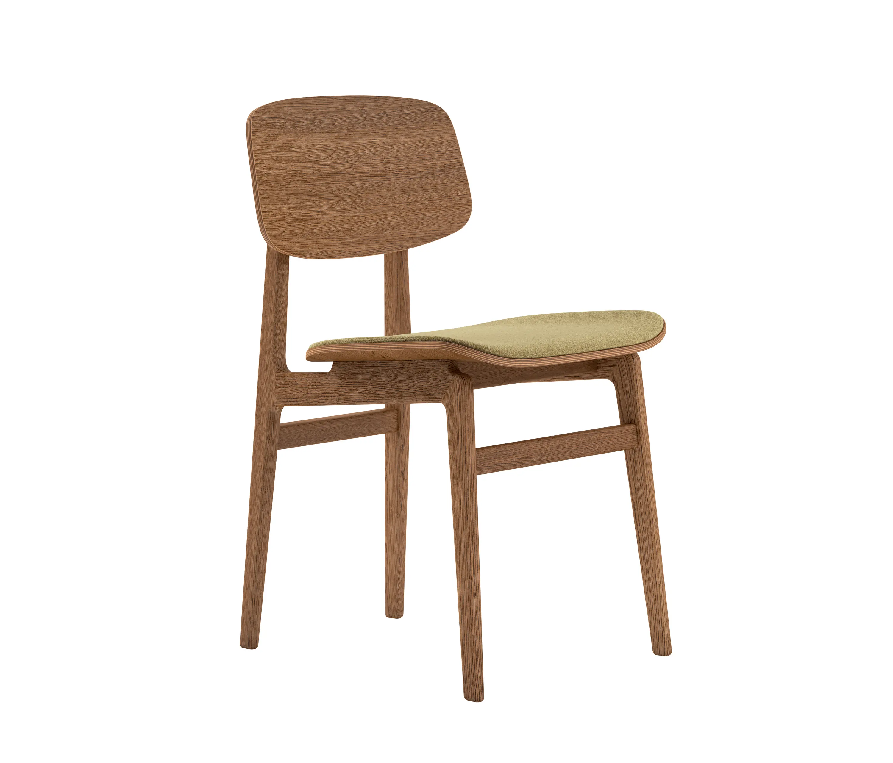NORR11 - NY11 Dining Chair, Smoked - Nap Malange 0411