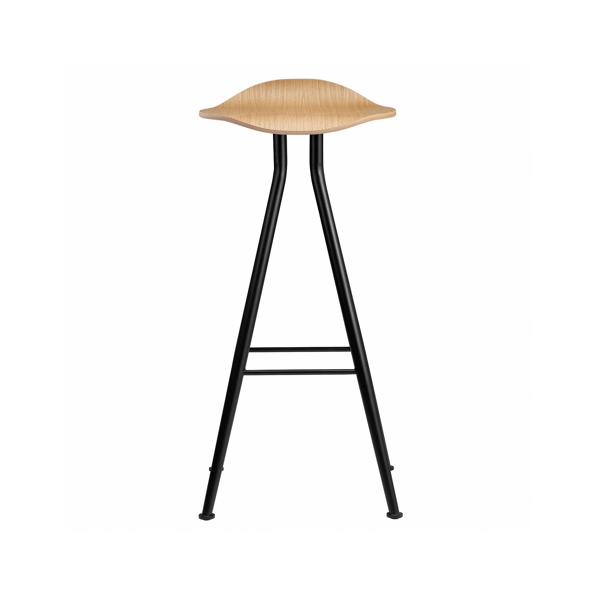 Produkt Barfly Bar Chair, Black Frame - Natural Seat, High 77 cm des Herstellers NORR11 anzeigen