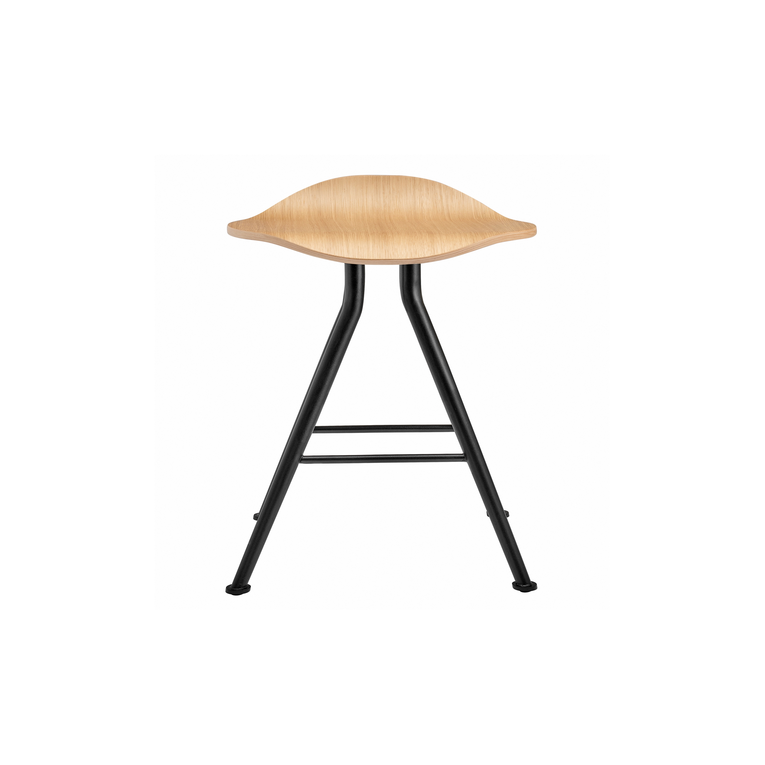 Produkt Barfly Bar Stool, Black Frame - Natural Seat des Herstellers NORR11 anzeigen