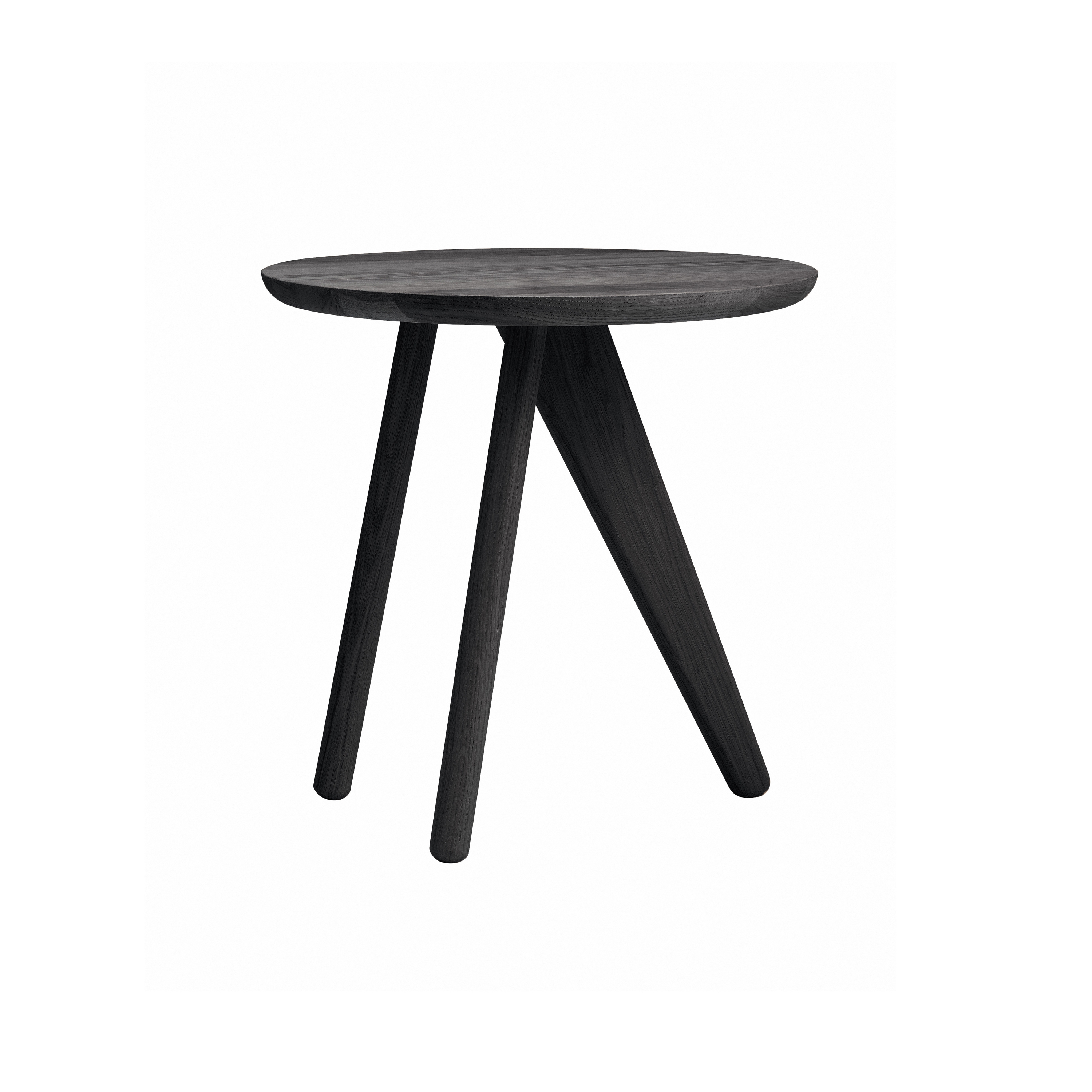 Fin Side Table, Black