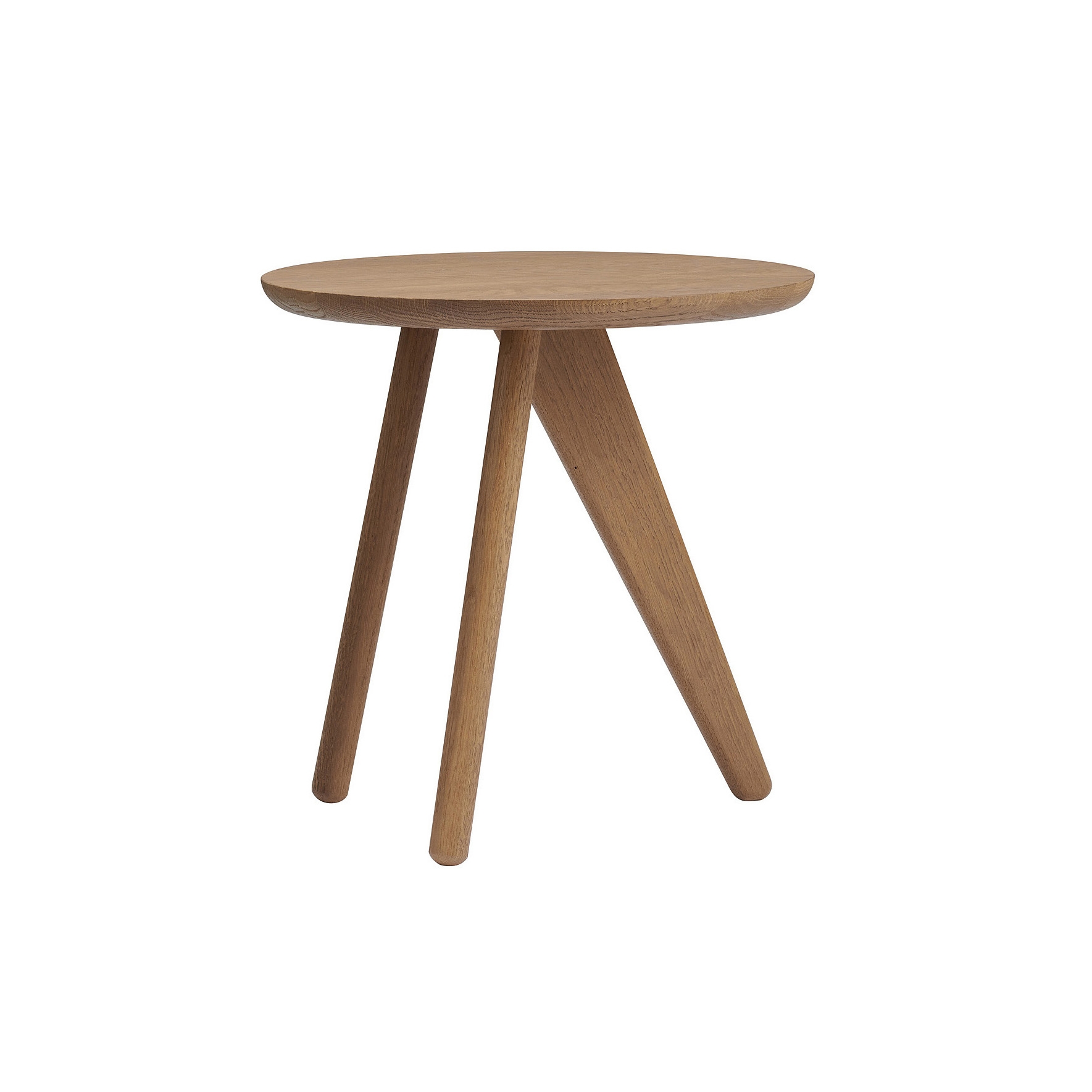 Fin Side Table, Smoked