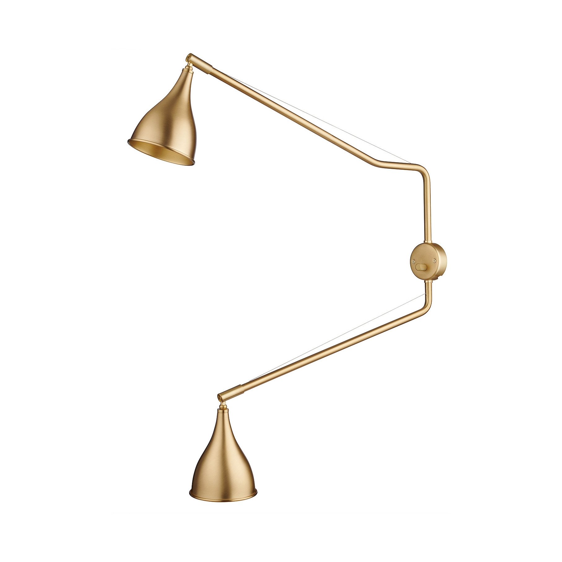 Le Six Double Arm, Brass