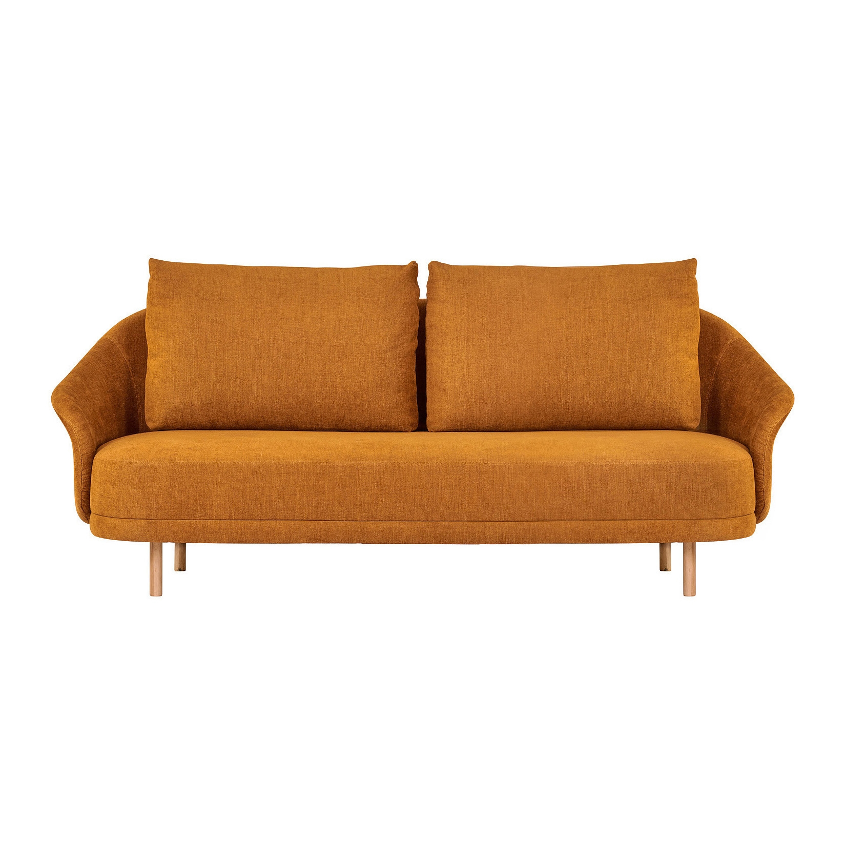 Produkt New Wave, Two-Seater, Legs Natural, Linen Burned Orange 6 des Herstellers NORR11 anzeigen