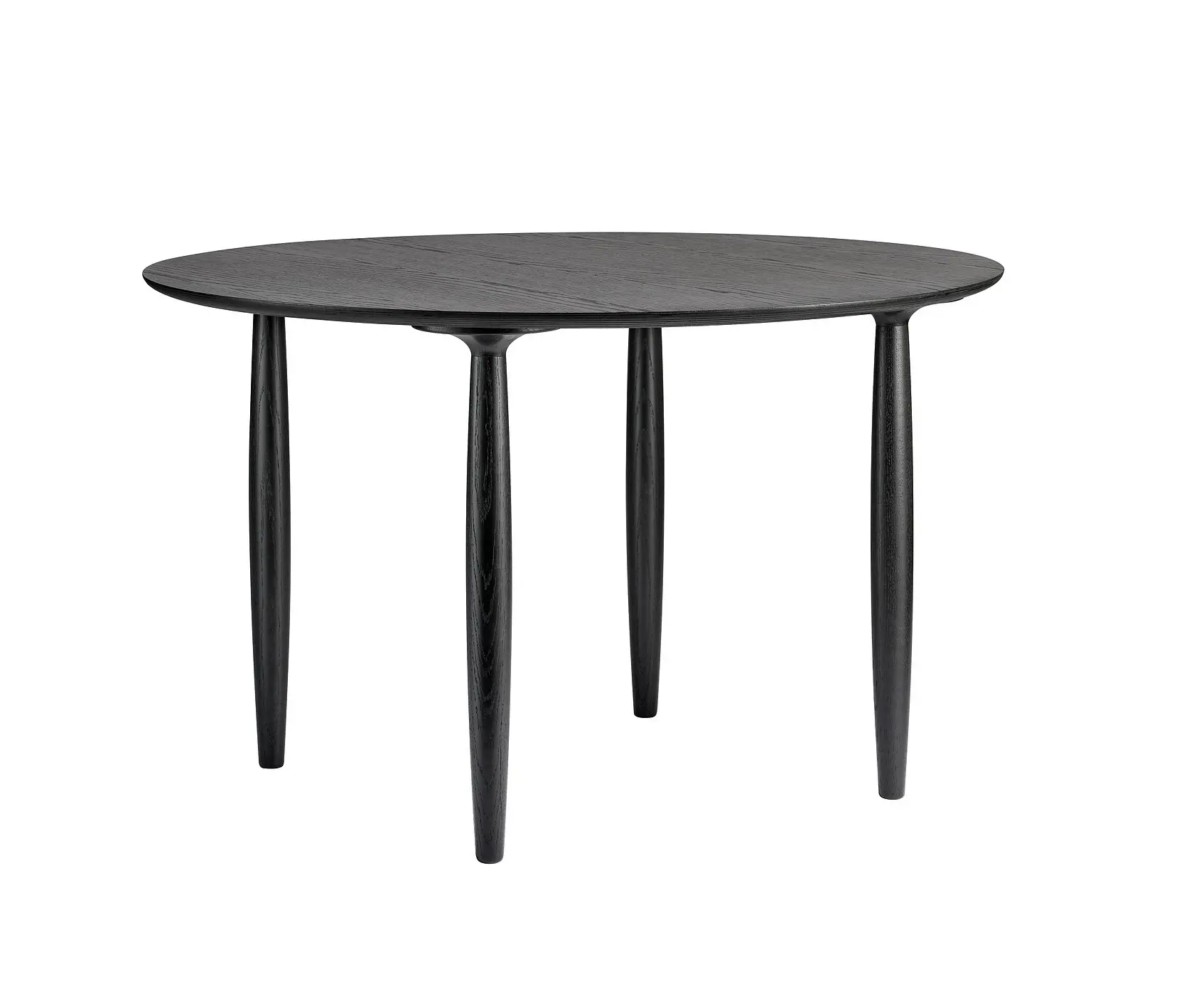 NORR11 - Oku Round Dining Table, Black