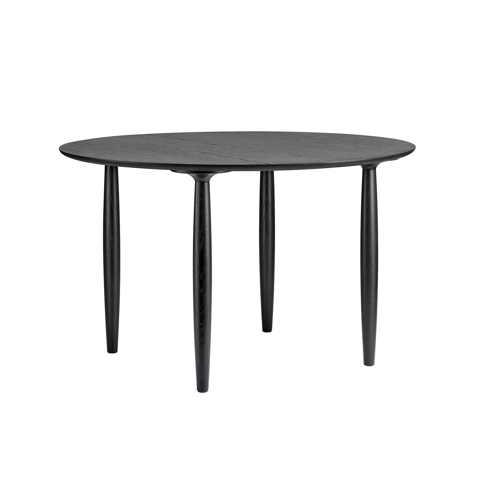 Produkt Oku Round Dining Table, Black des Herstellers NORR11 anzeigen