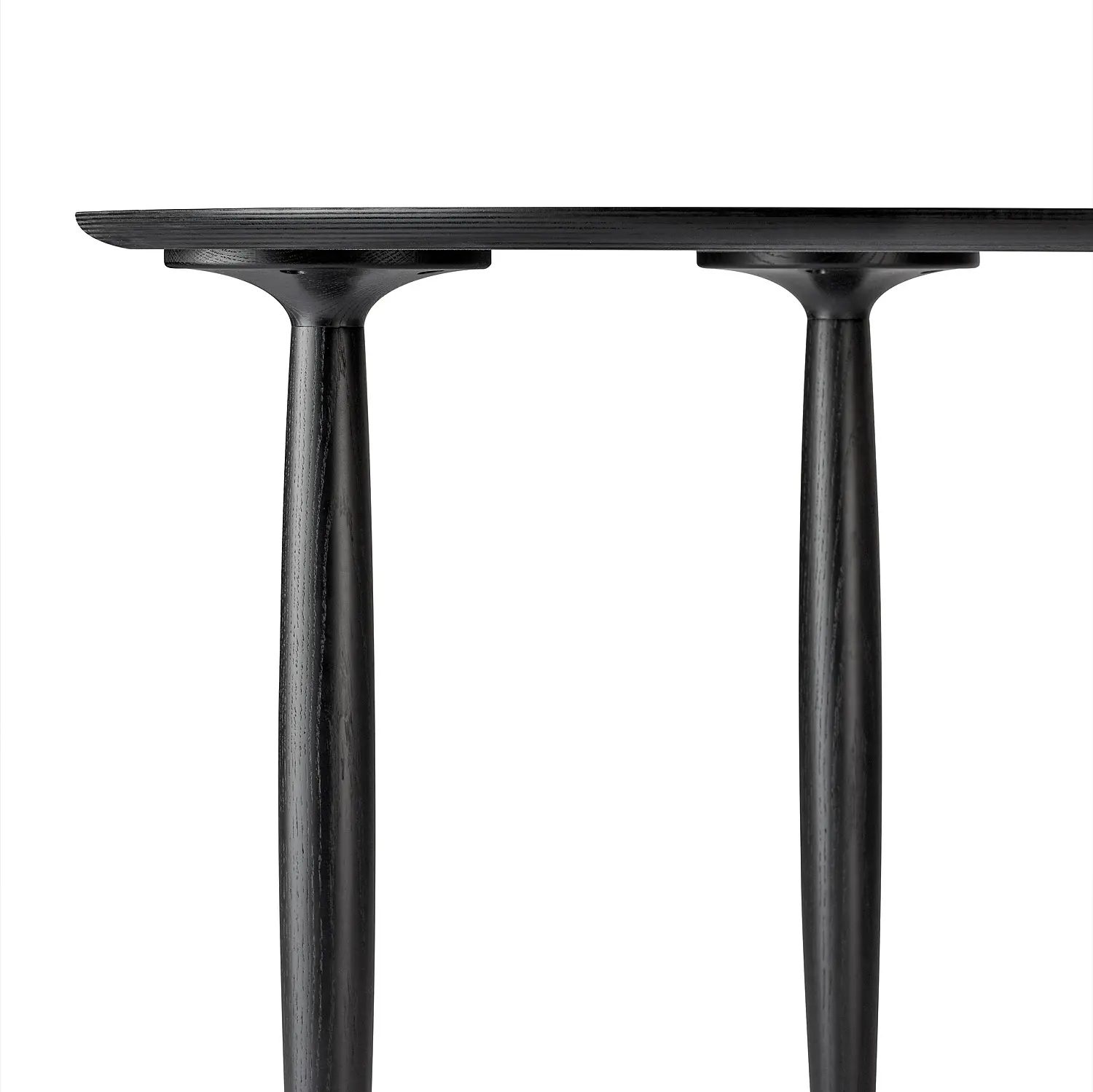 NORR11 - Oku Round Dining Table, Black