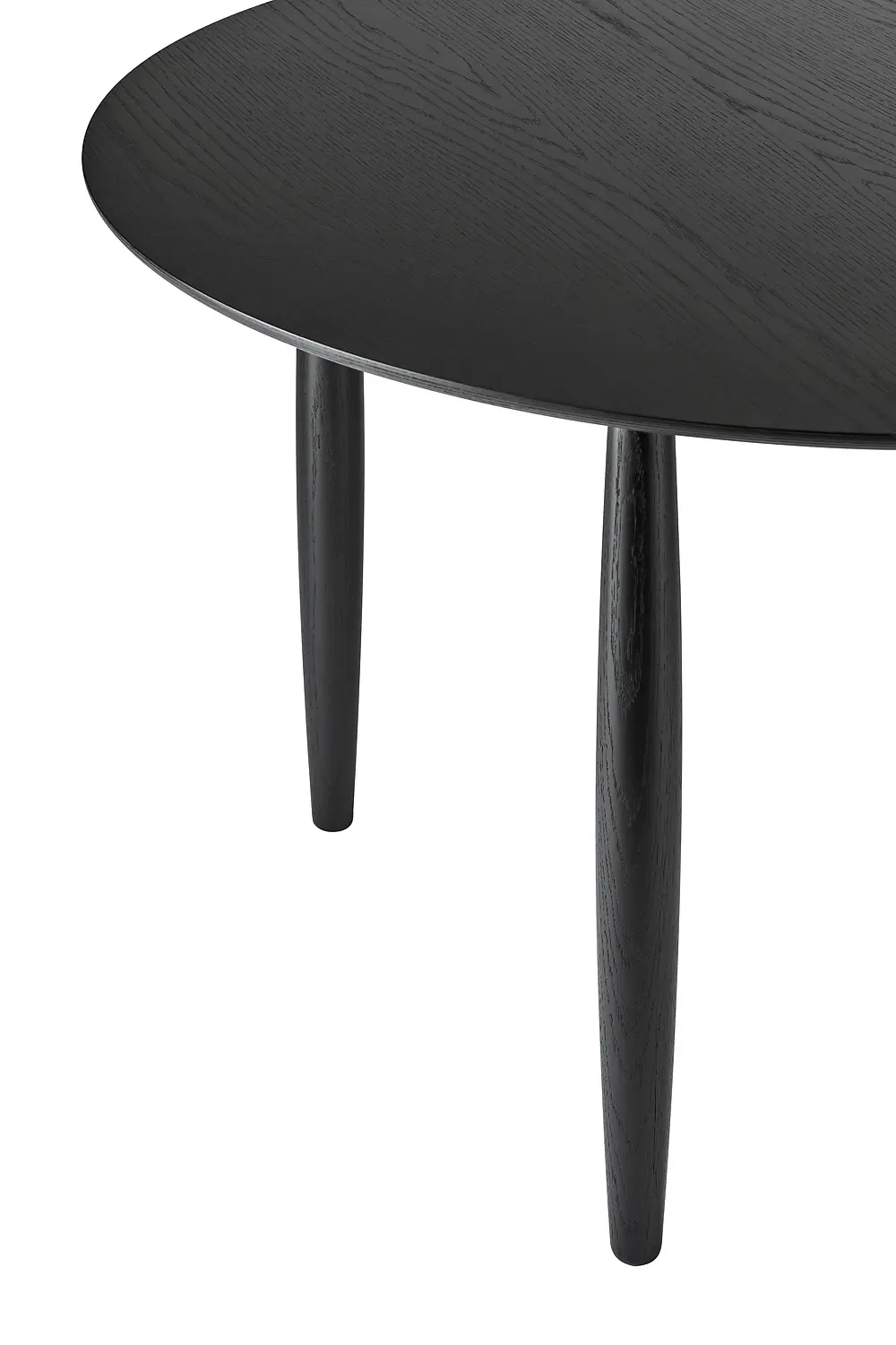 NORR11 - Oku Round Dining Table, Black