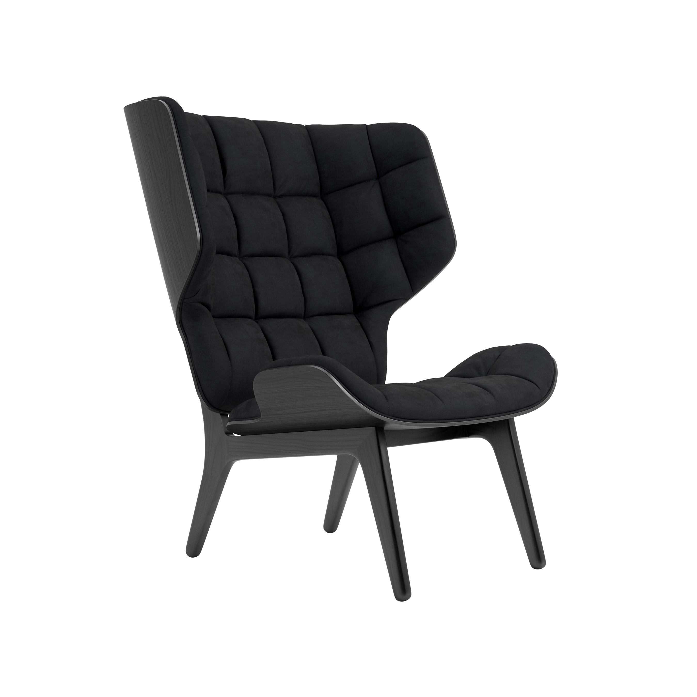 Mostra il prodotto Mammoth Chair, Black / Velvet Midnight Blue del produttore NORR11