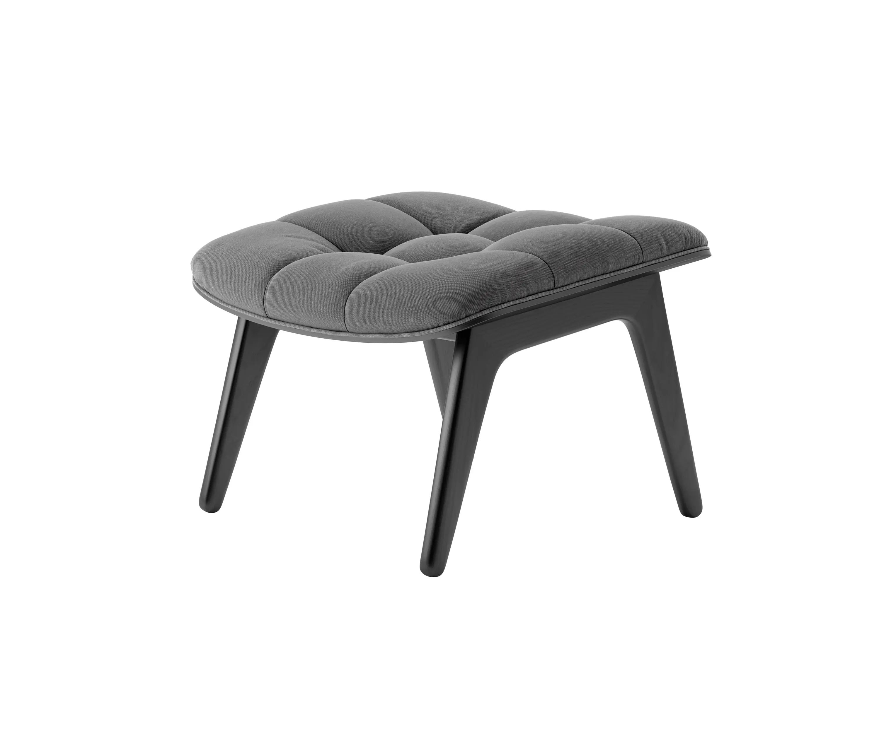 NORR11 - Mammoth Ottoman, Black / Canvas Washed Black
