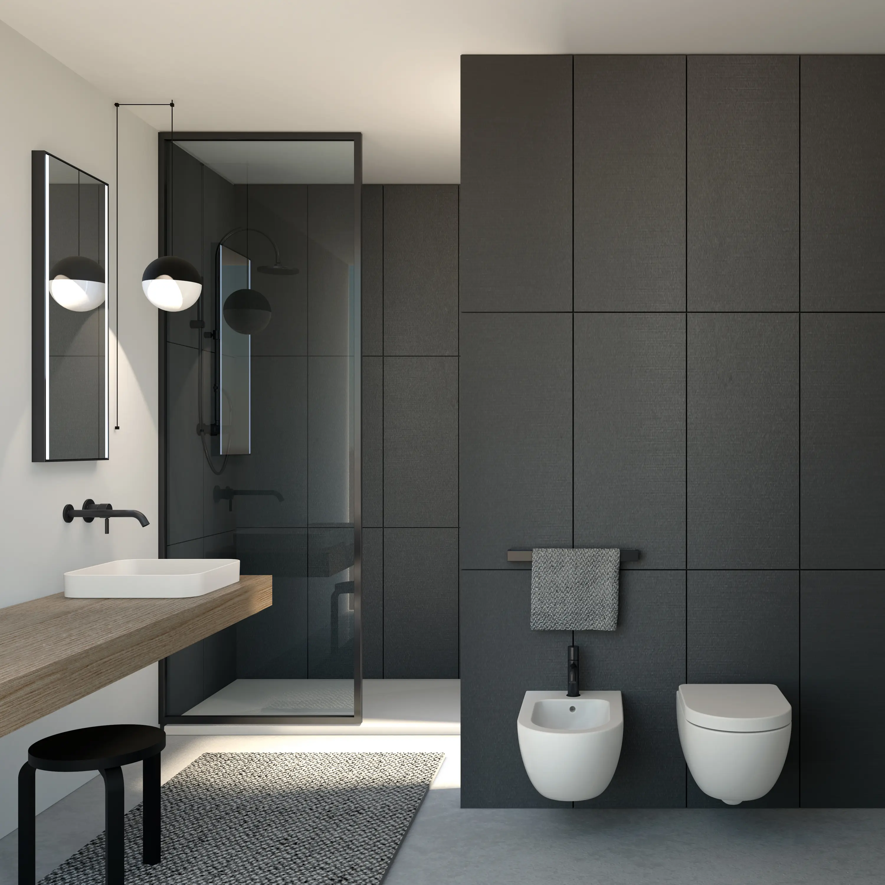 Ceramica Cielo - Enjoy semi-recessed washbasin