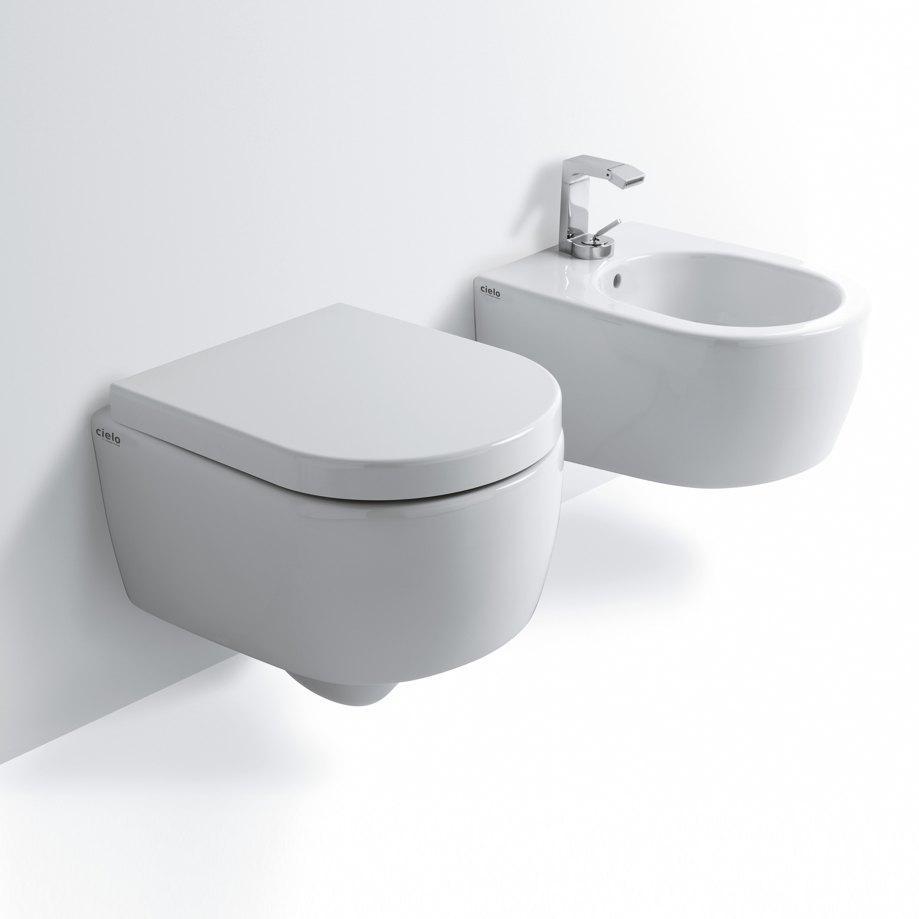 Produkt Smile Mini wall hung wc 48 | bidet 48 des Herstellers Ceramica Cielo anzeigen