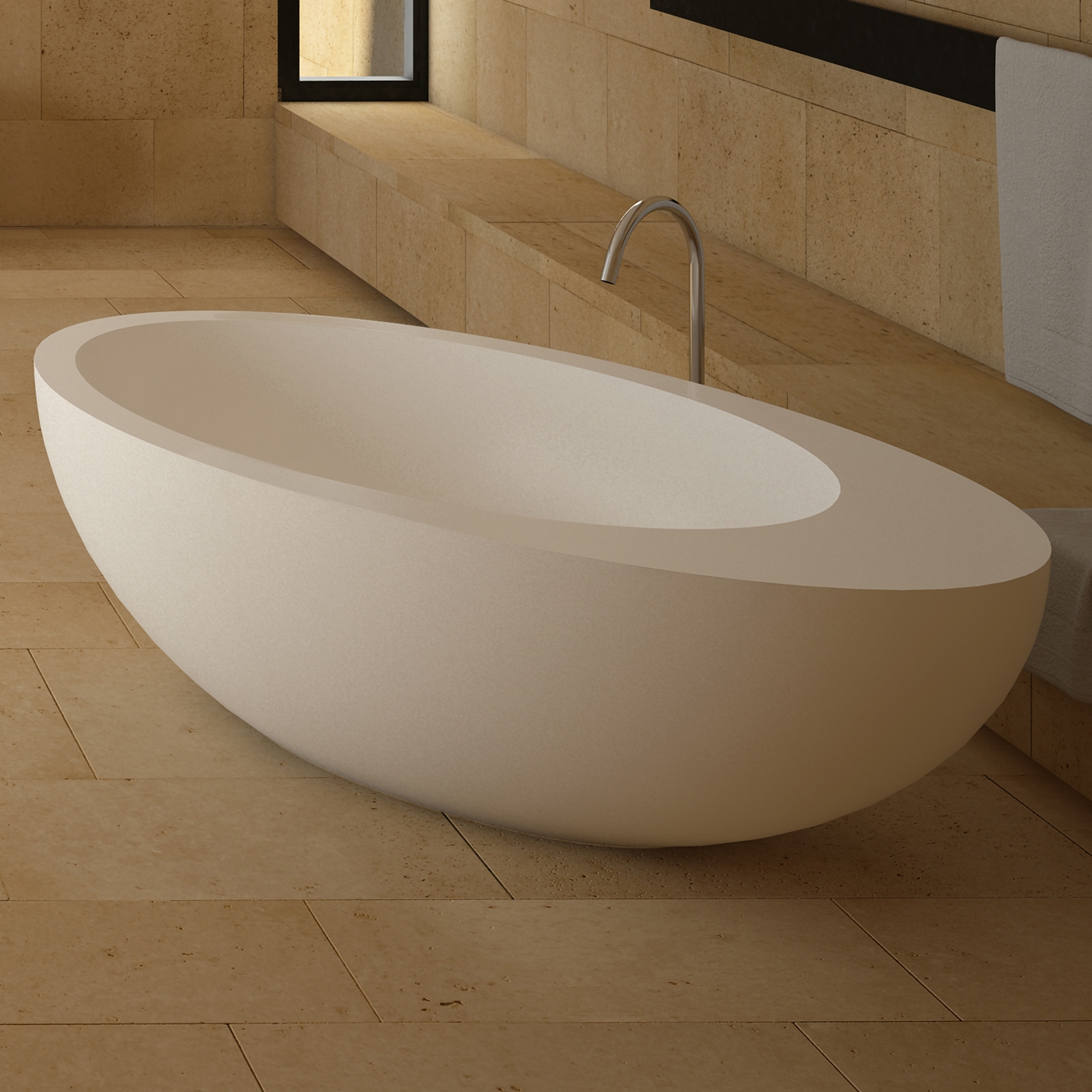Display product Le Giare freestanding bath tub from manufacturer Ceramica Cielo