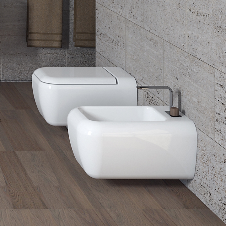 Produkt Shui wall hung wc | bidet des Herstellers Ceramica Cielo anzeigen