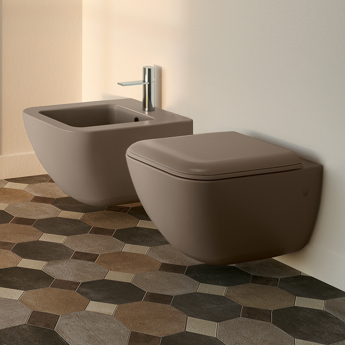 Shui Comfort wall hung wc | bidet