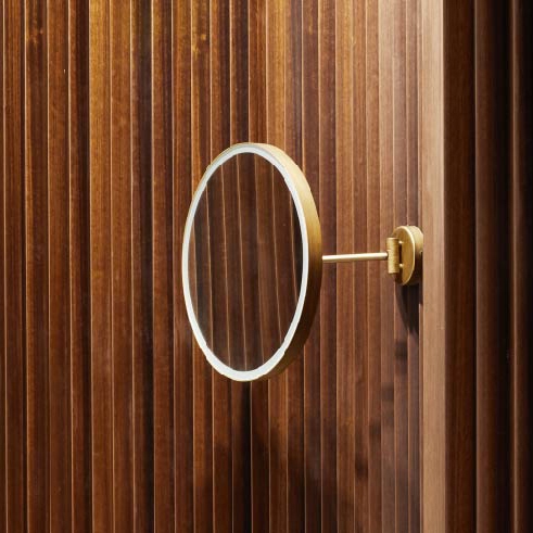 Arcadia Pluto mirror with LED light