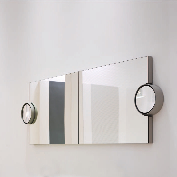 Display product Arcadia Polifemo mirror with LED light from manufacturer Ceramica Cielo