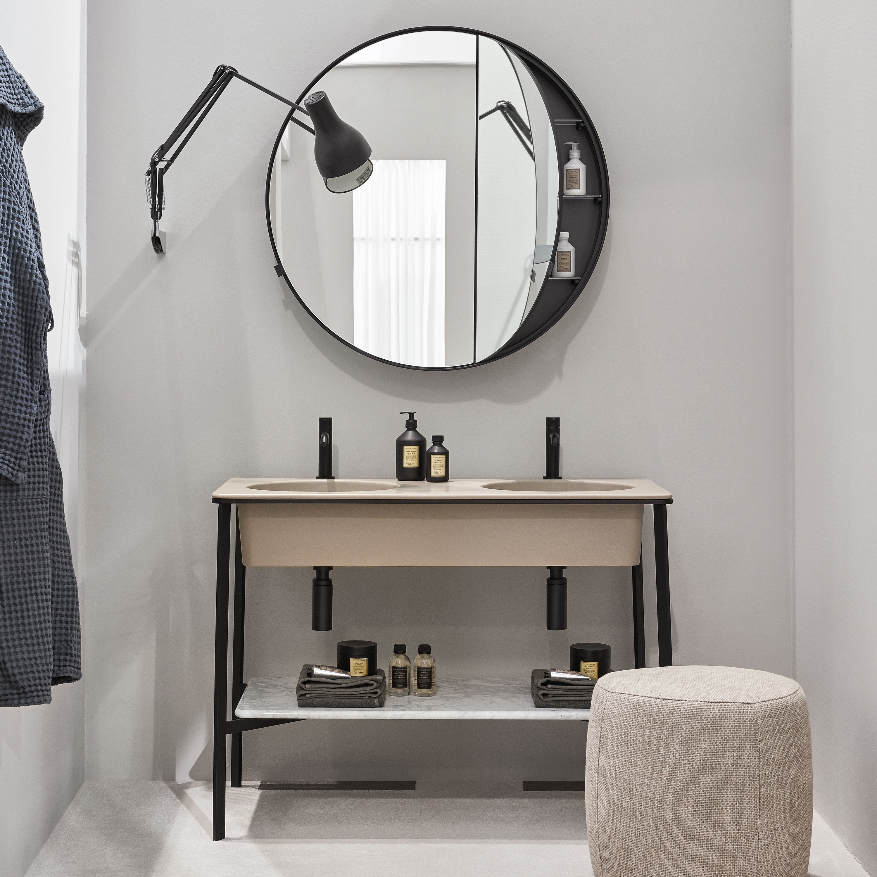 Mostrar el producto Catino Doppio washbasin del fabricante Ceramica Cielo