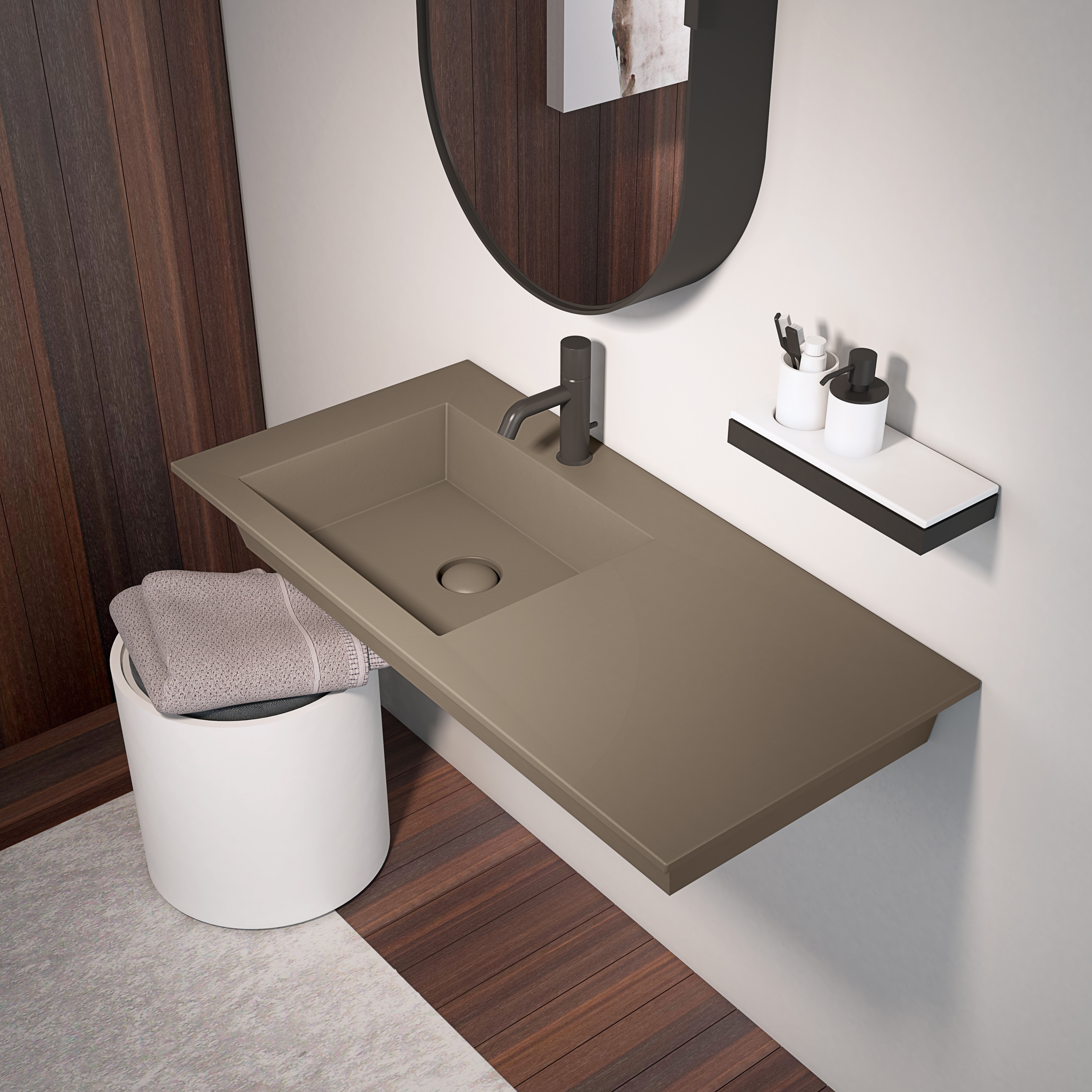Mostra il prodotto Era lavabo sospeso 100 del produttore Ceramica Cielo