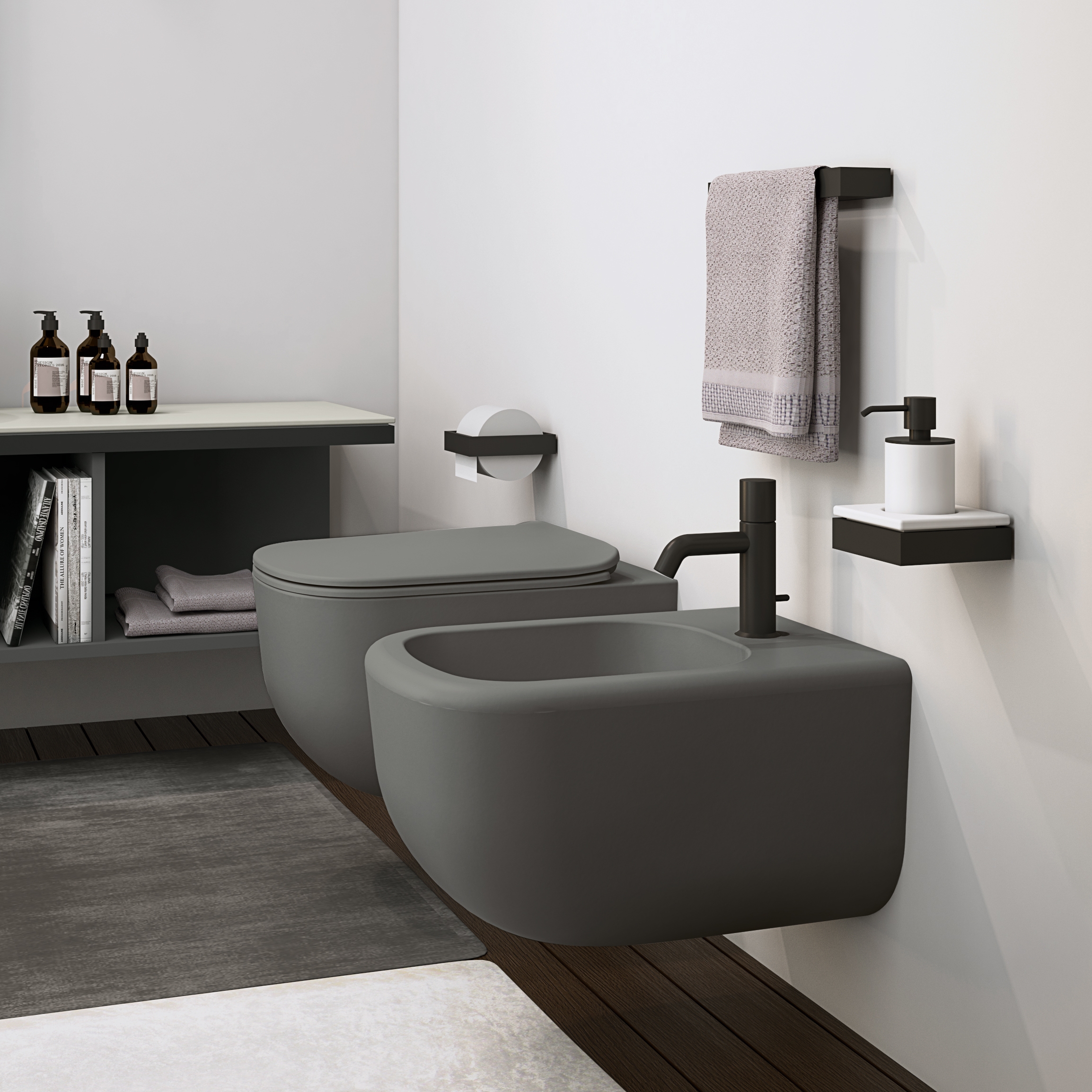 Era wall-hung wc | bidet