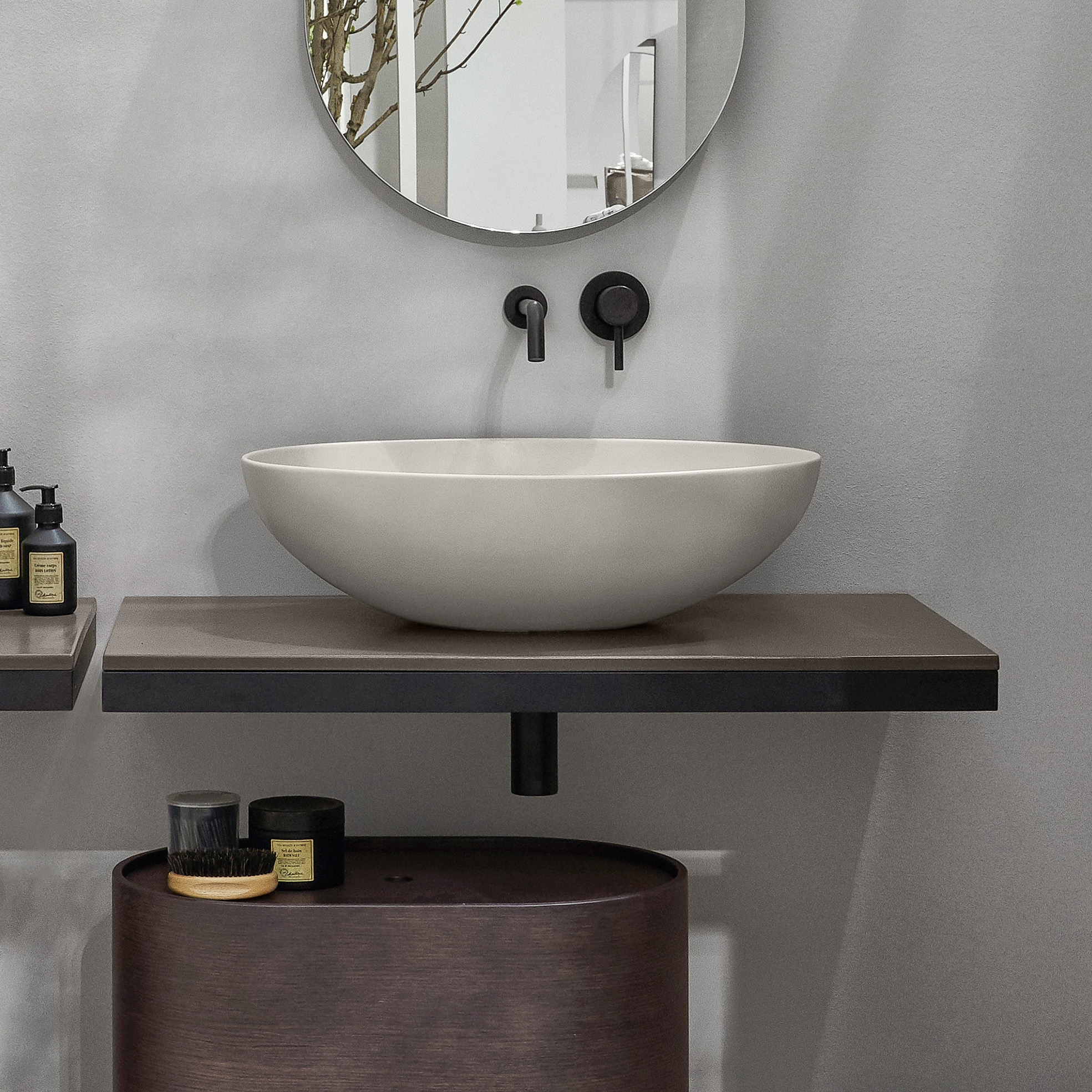 Afficher le produit Multiplo washbasin on countertop du fabricant Ceramica Cielo