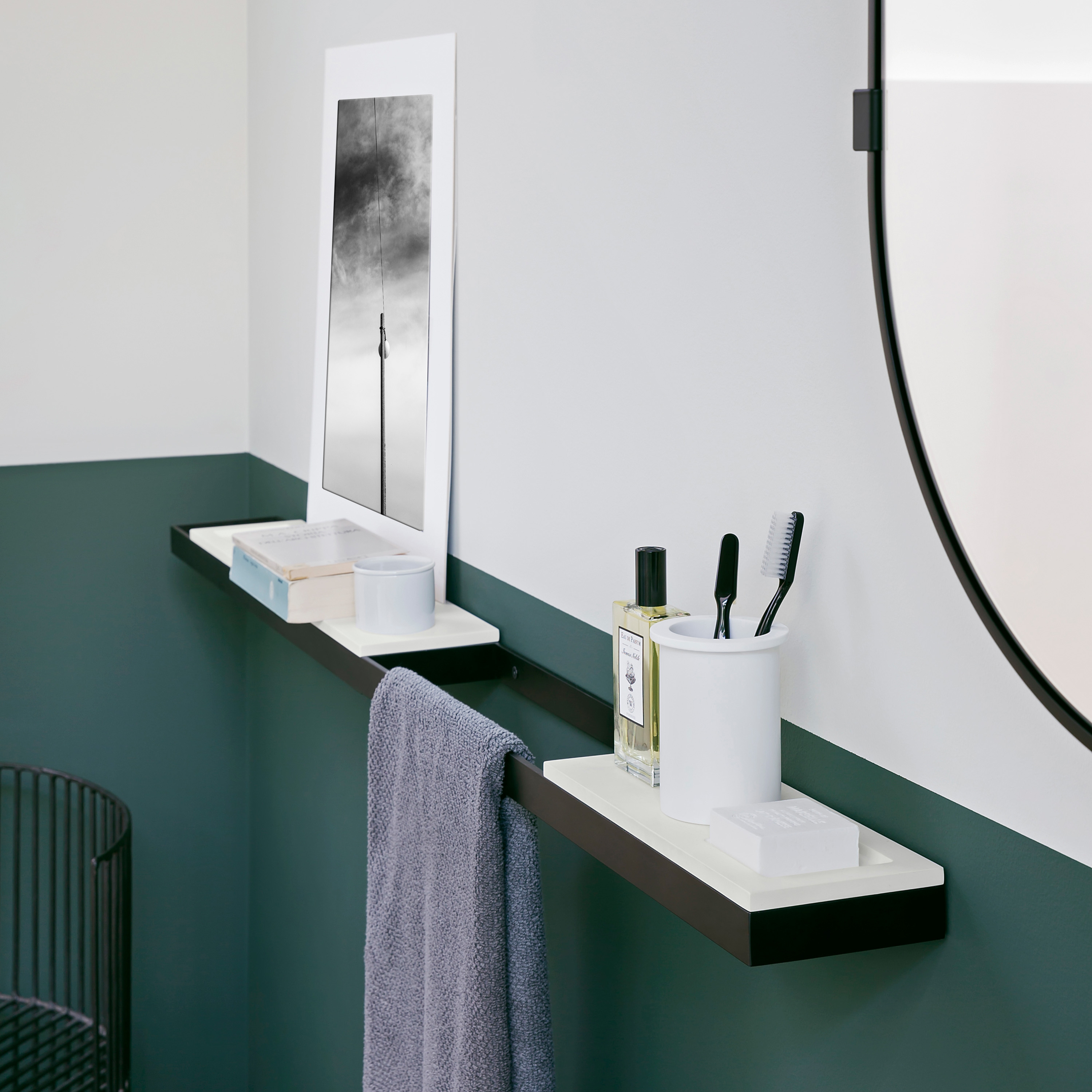 Produkt Accessories and furnishings bar and shelf soap holder | bar 72, shelf 30 des Herstellers Ceramica Cielo anzeigen