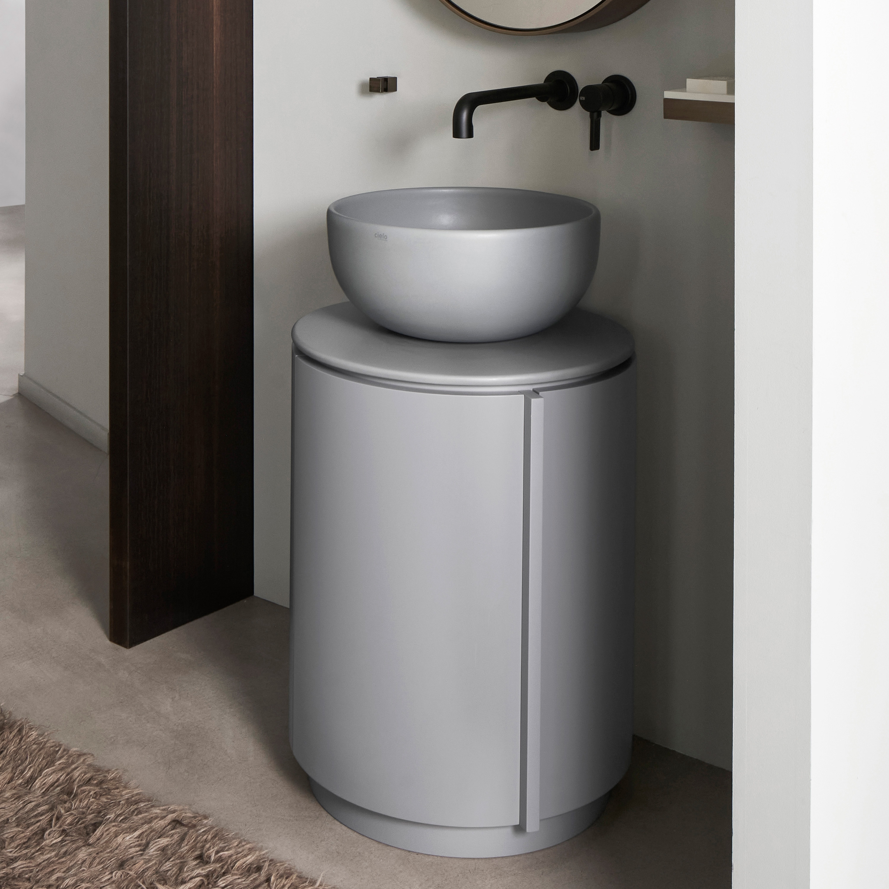 Produkt Arcadia Tiberino washbasin on cabinet des Herstellers Ceramica Cielo anzeigen