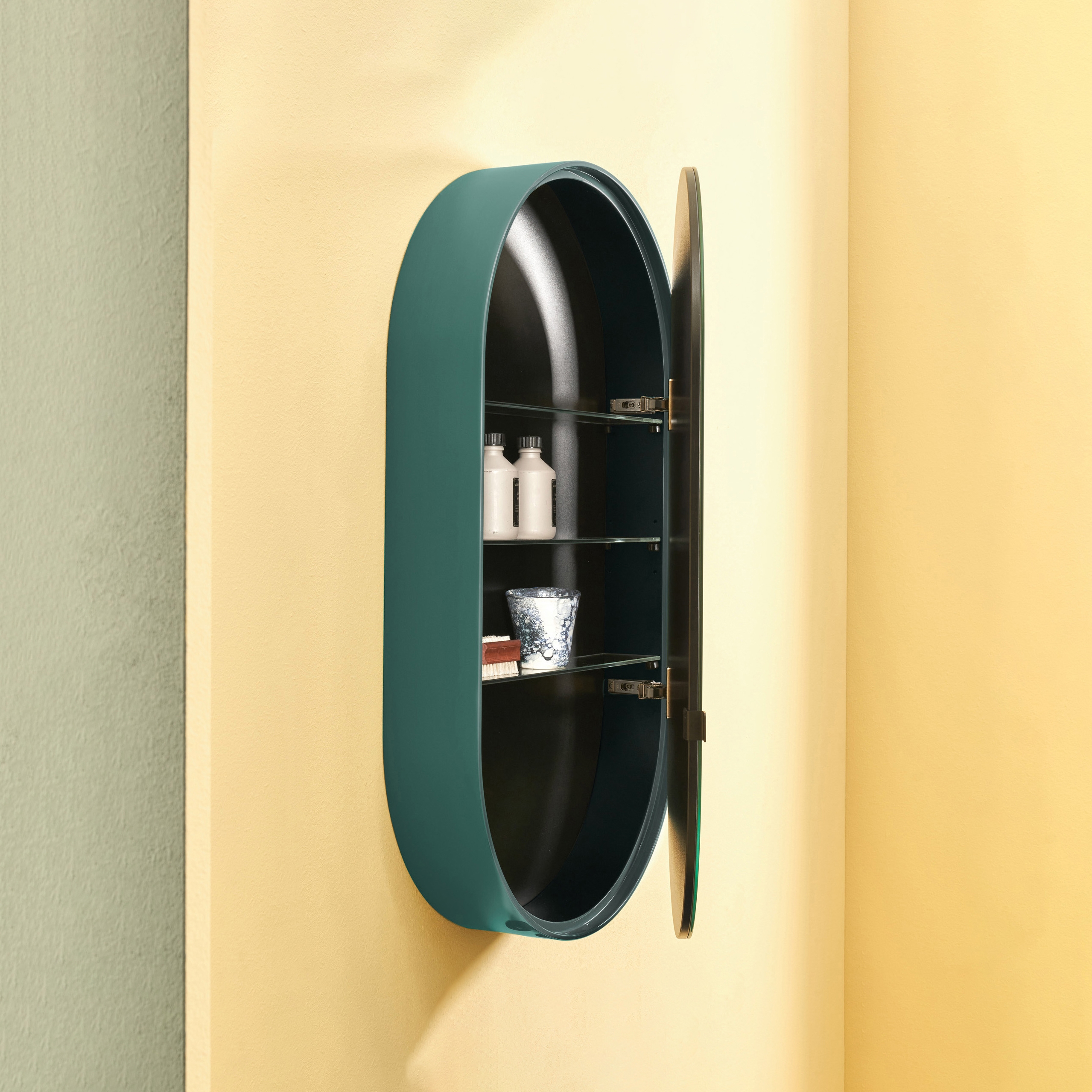 Catino mirror Oval Box