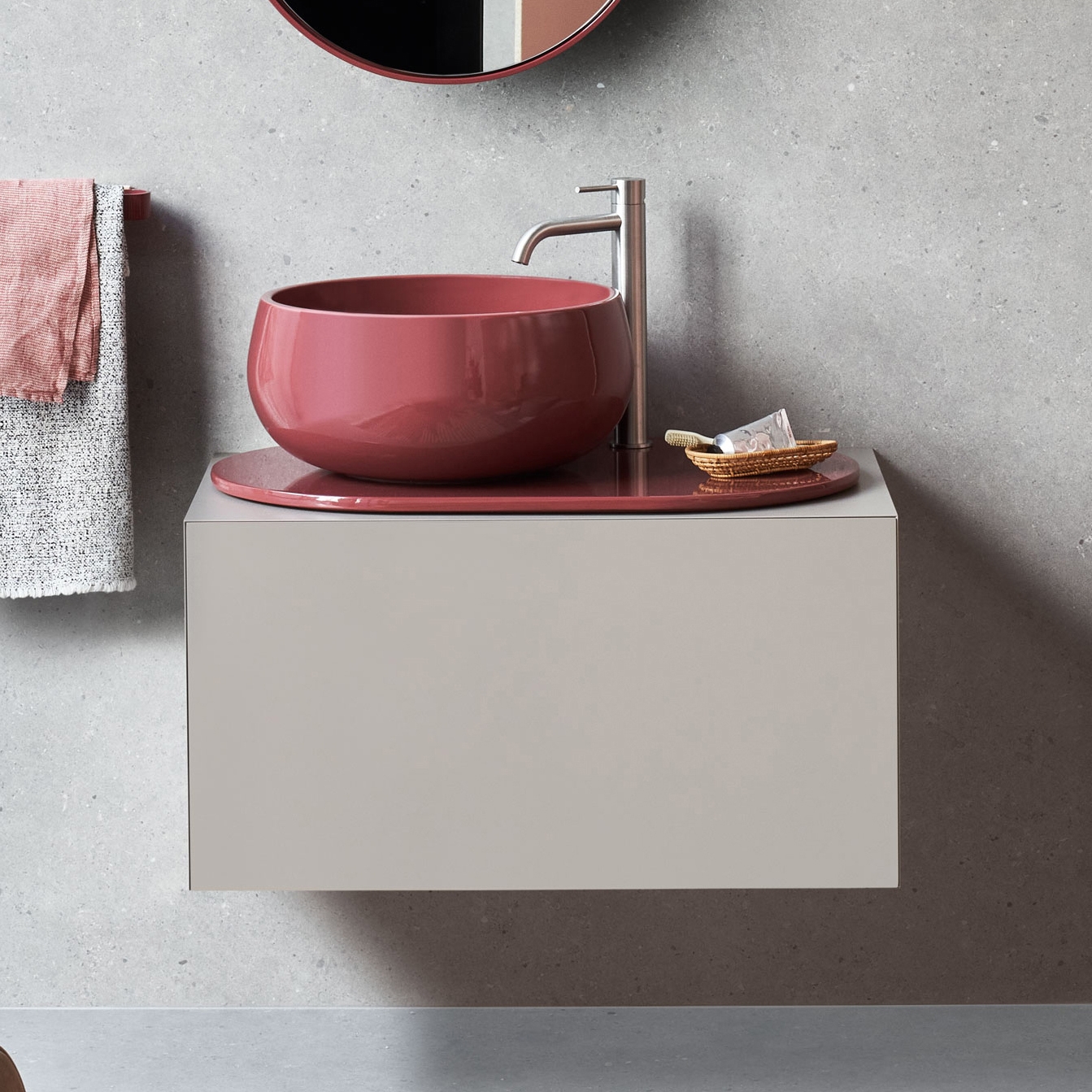 Produkt Delfo 76 washbasin on cabinet des Herstellers Ceramica Cielo anzeigen