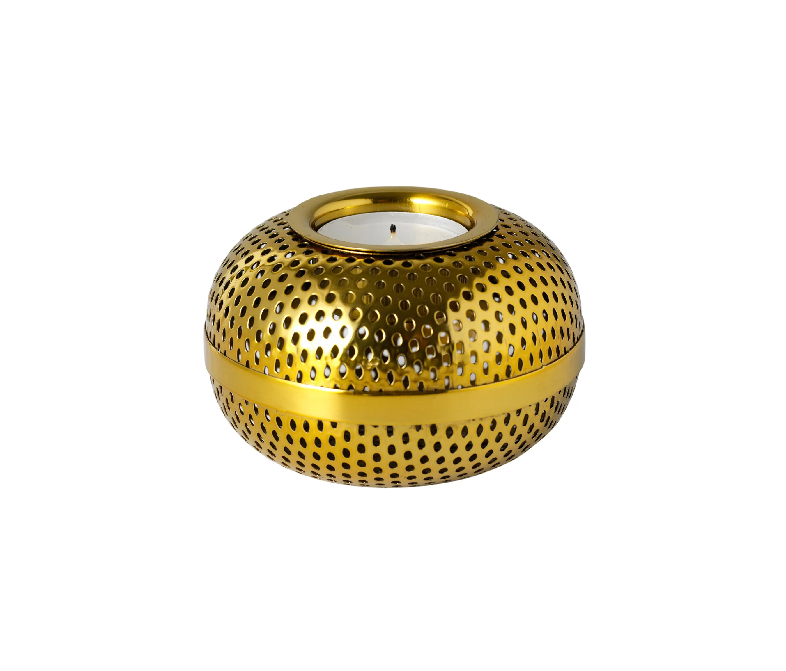 Louise Roe - Hilda Tea Light brass
