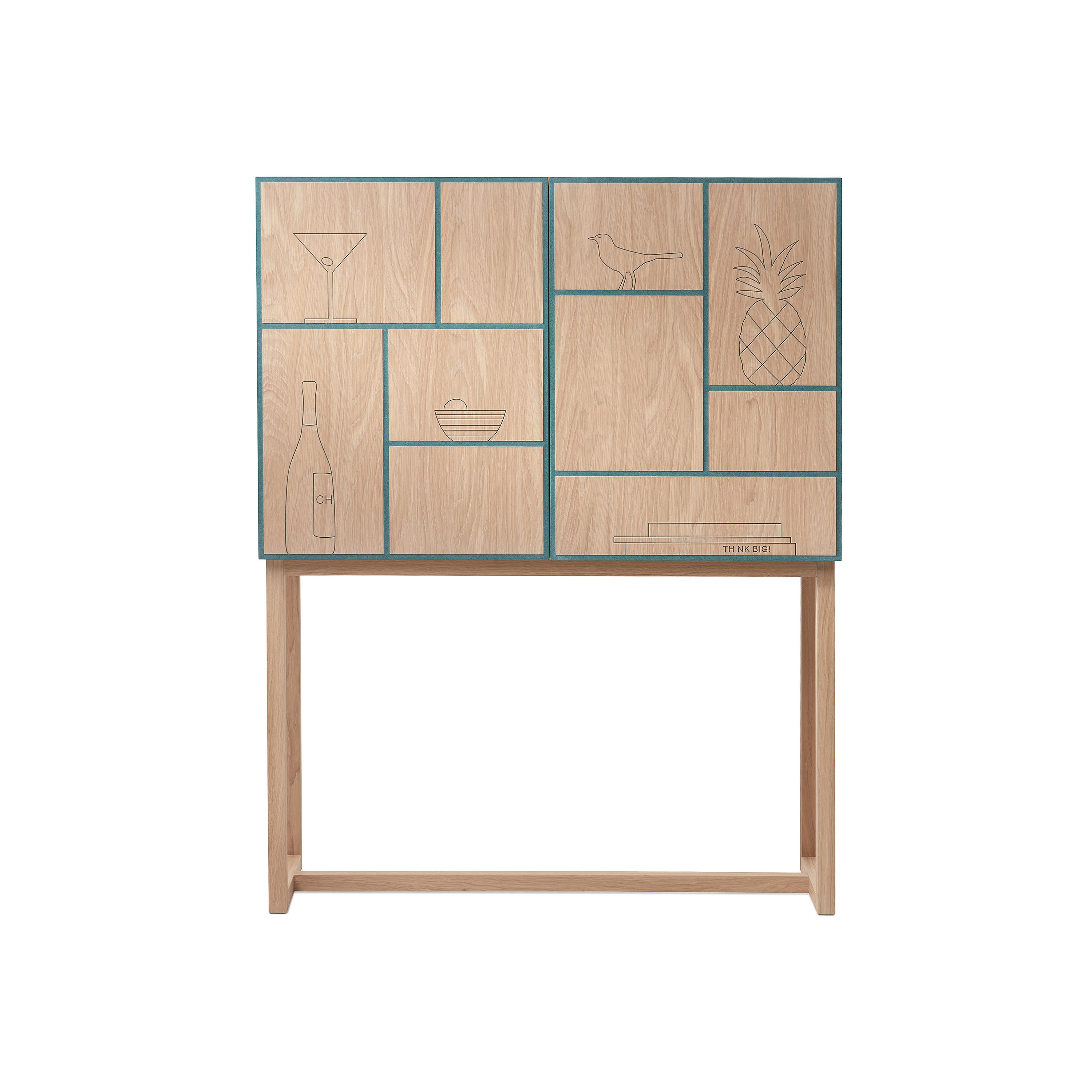 Vertoon produk No Secrets Cabinet van vervaardiger A2 designers AB