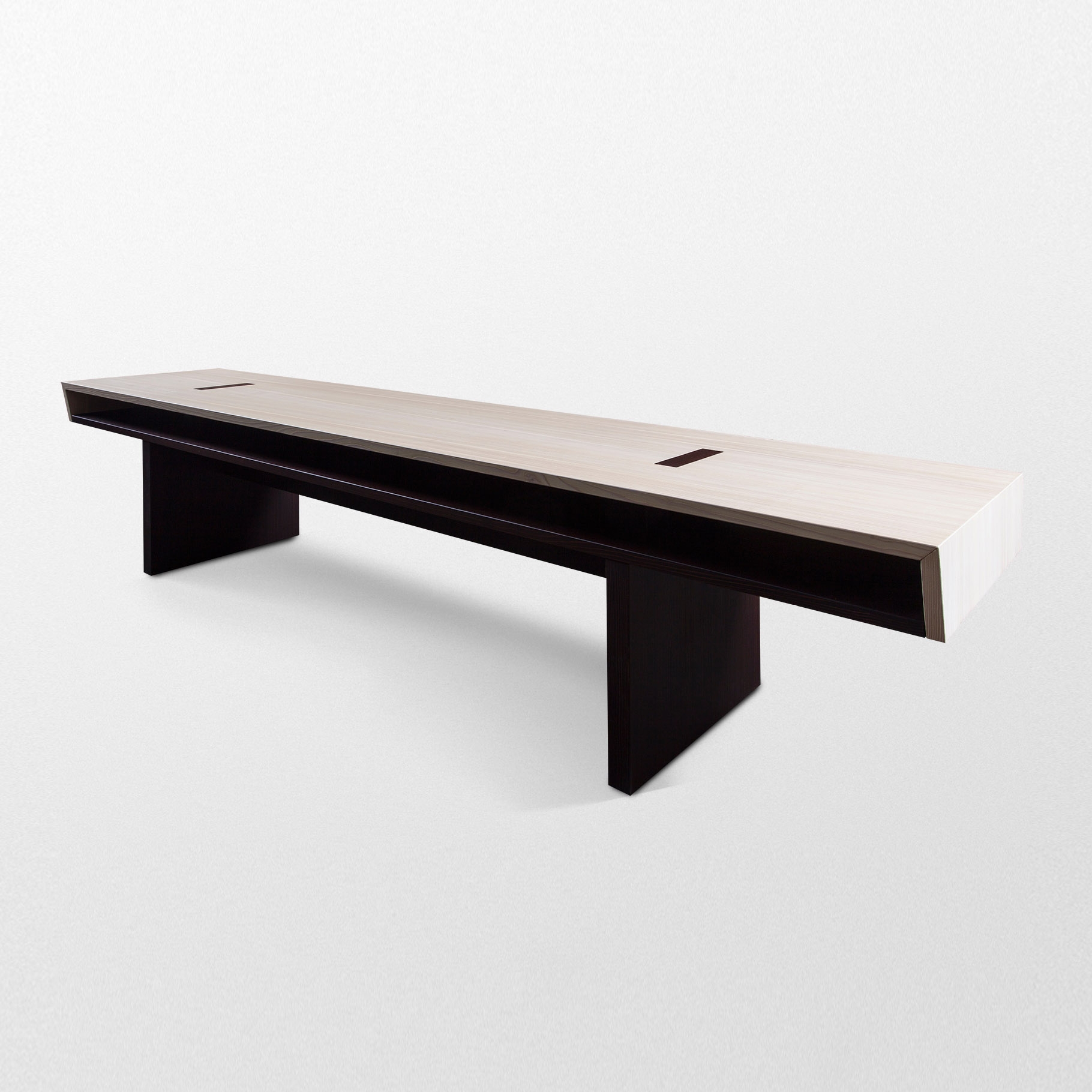 Afficher le produit Double Bench without backrest du fabricant Trentino Wood & Design