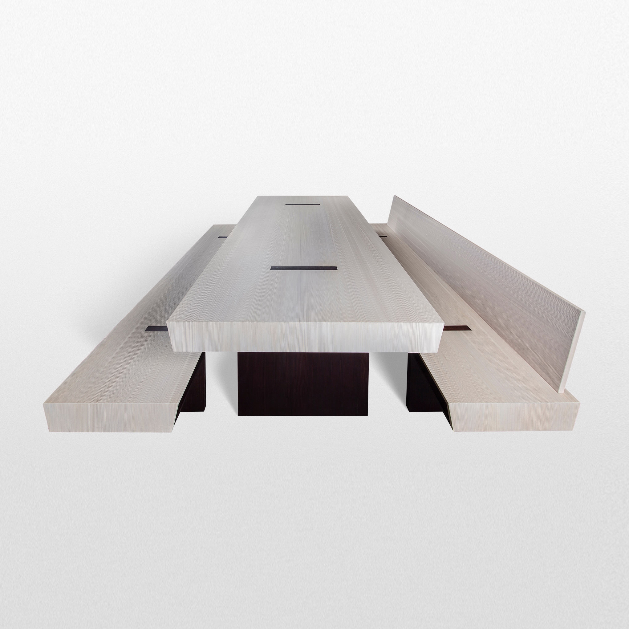 Produkt Double Table with benches des Herstellers Trentino Wood & Design anzeigen