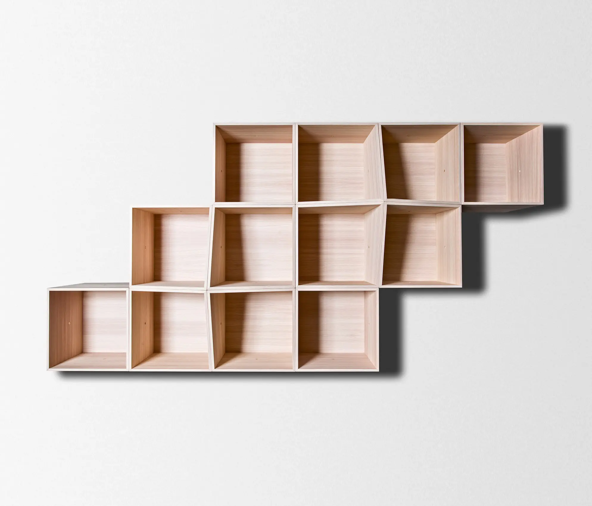Trentino Wood & Design - Edge Wall shelving modular system