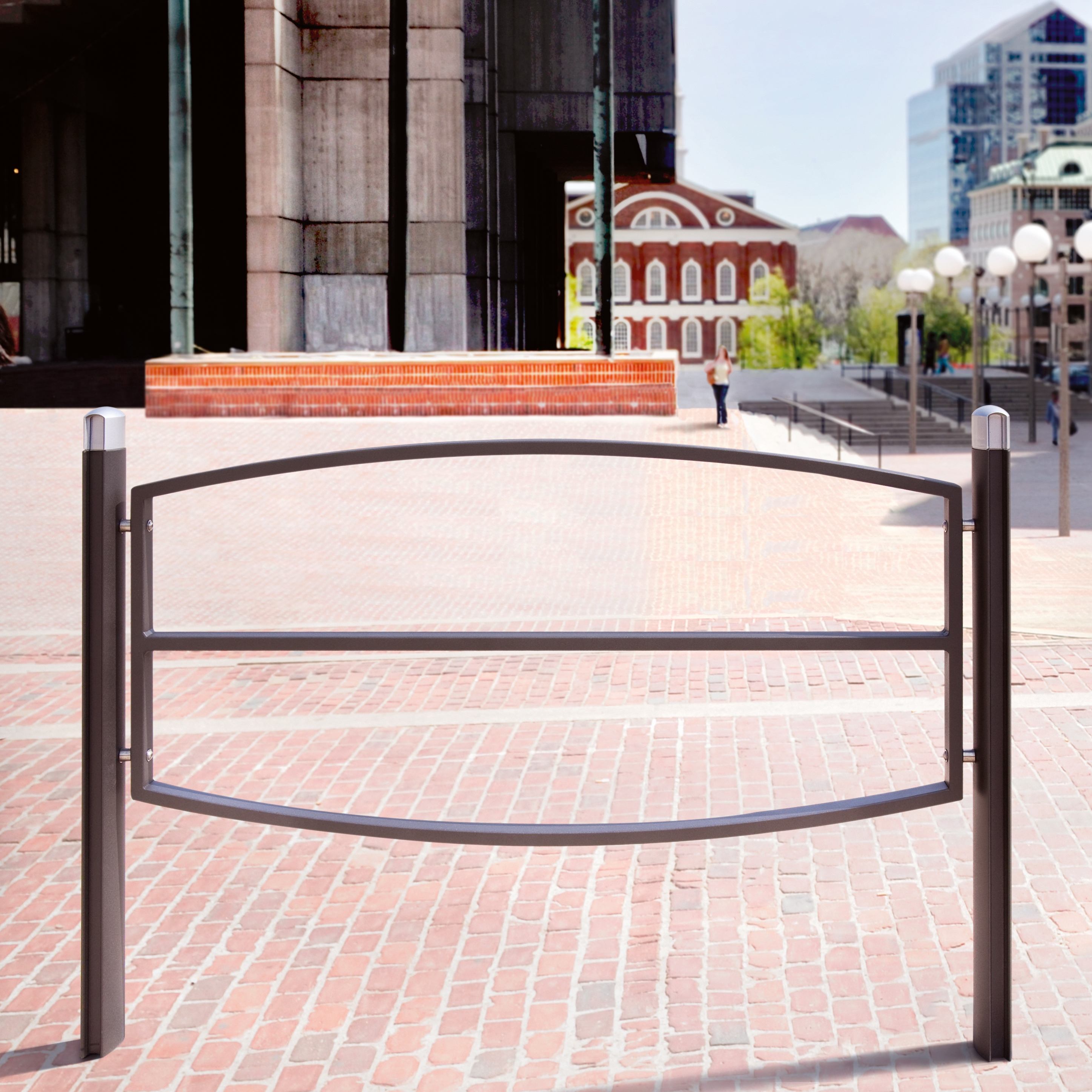Display product Alizé barrier from manufacturer Concept Urbain