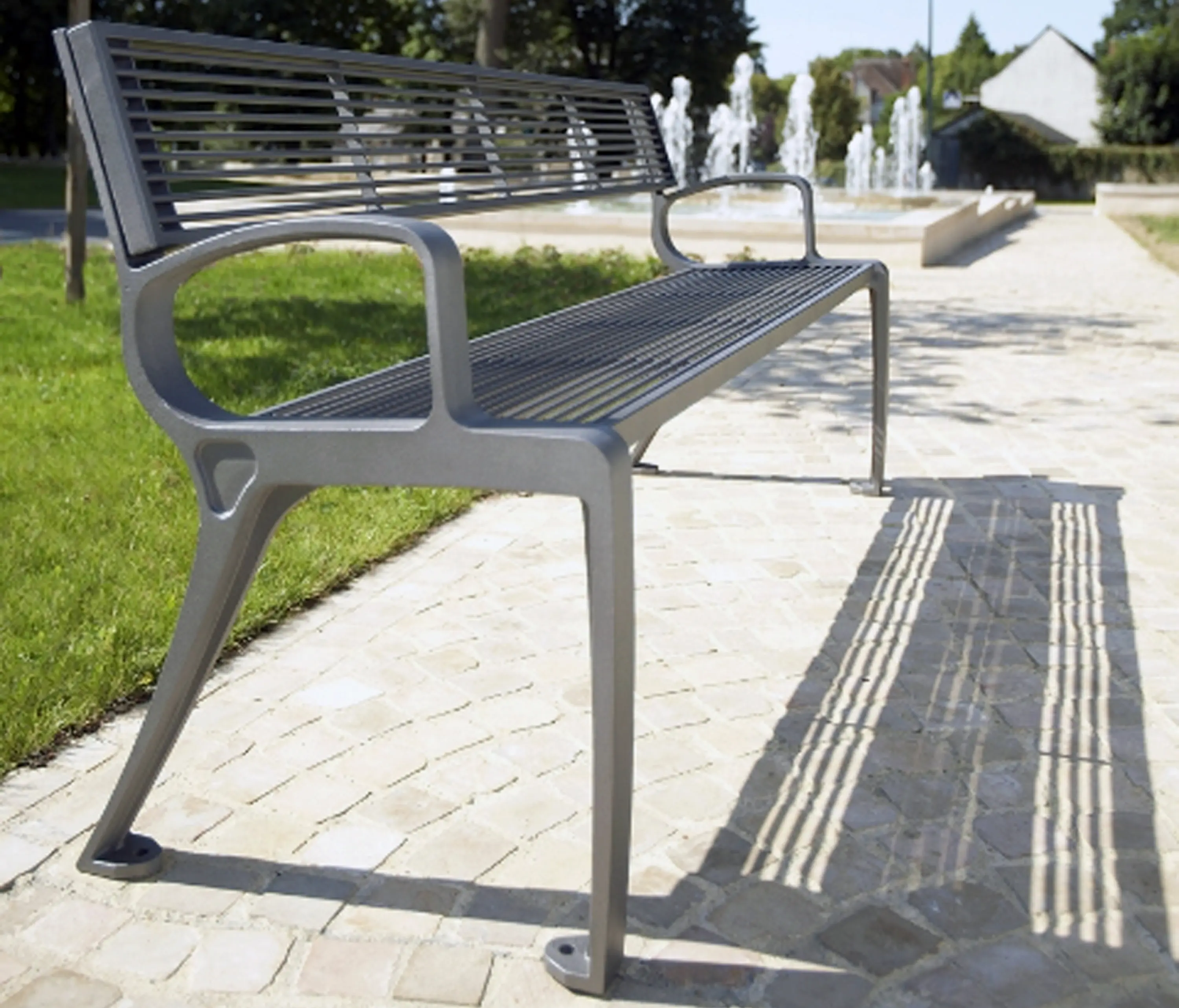Concept Urbain - Basic bench mesh