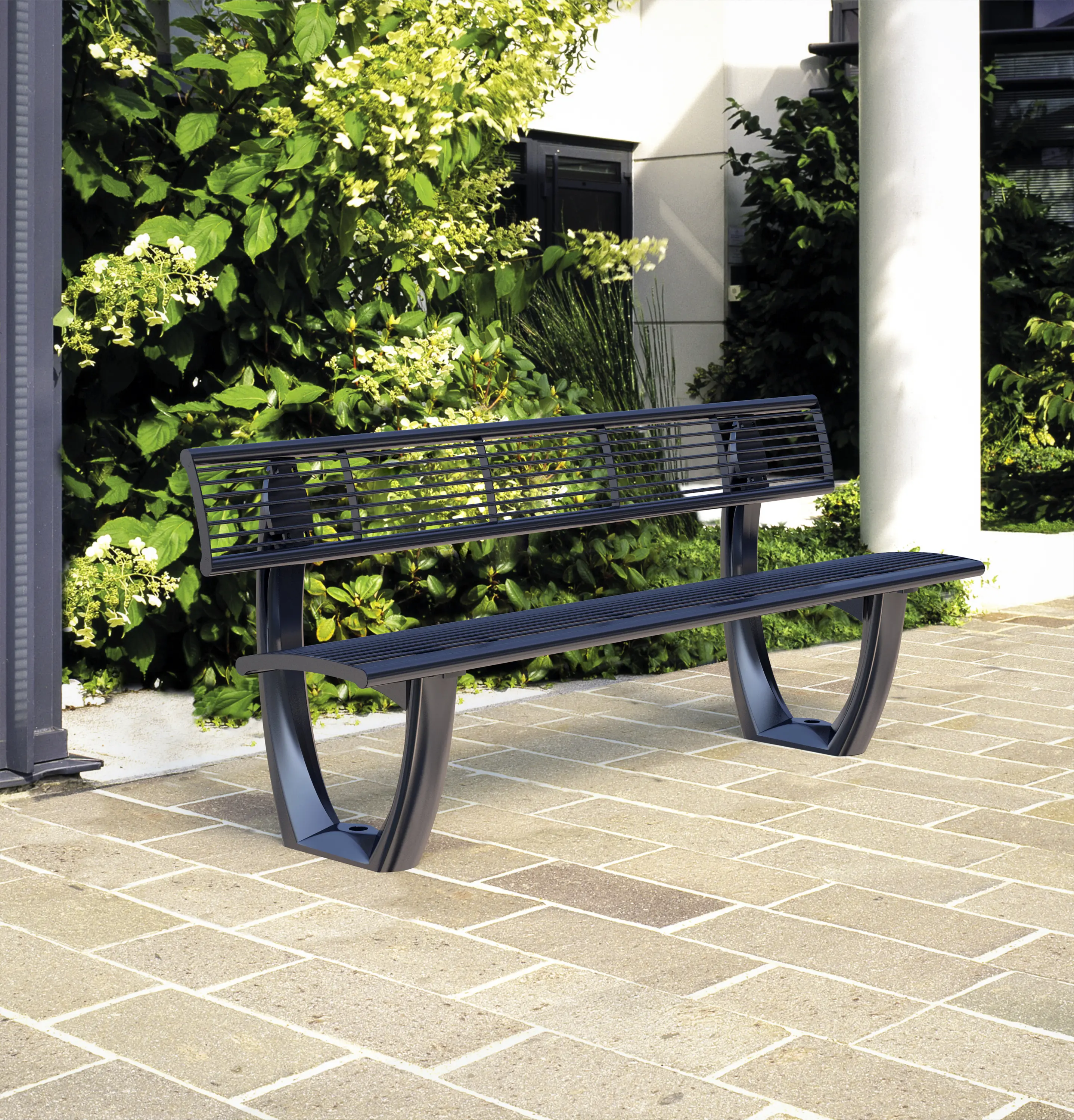 Concept Urbain - Delta mesh bench
